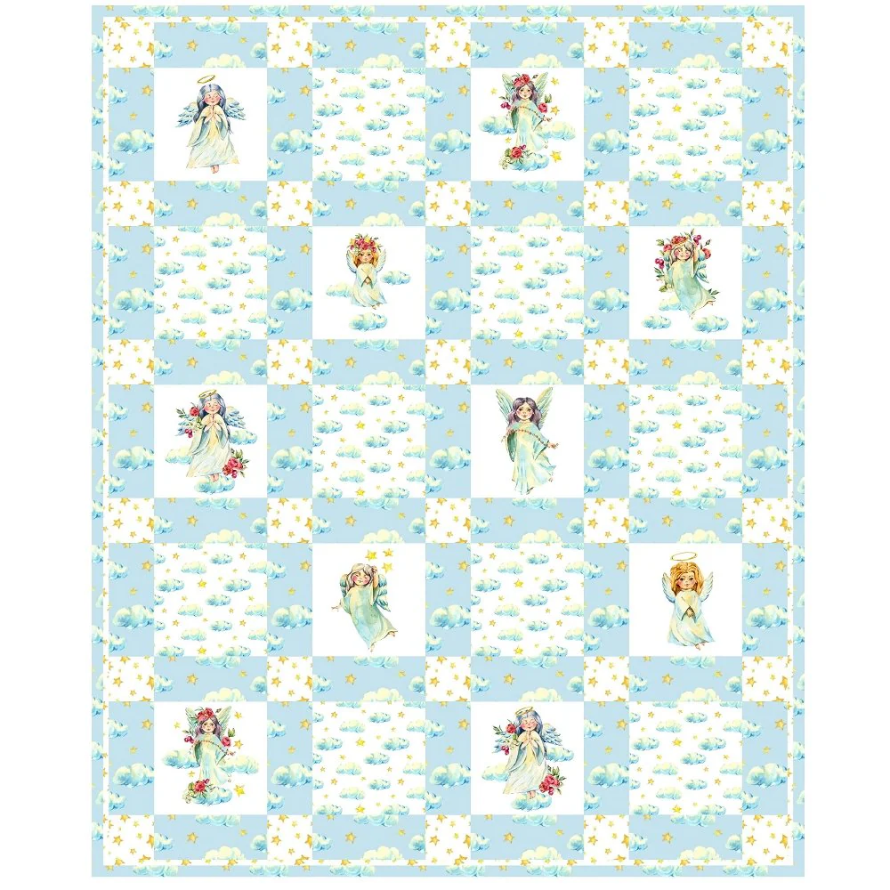 Precious Angels Quilt Kit - 30" x 37"