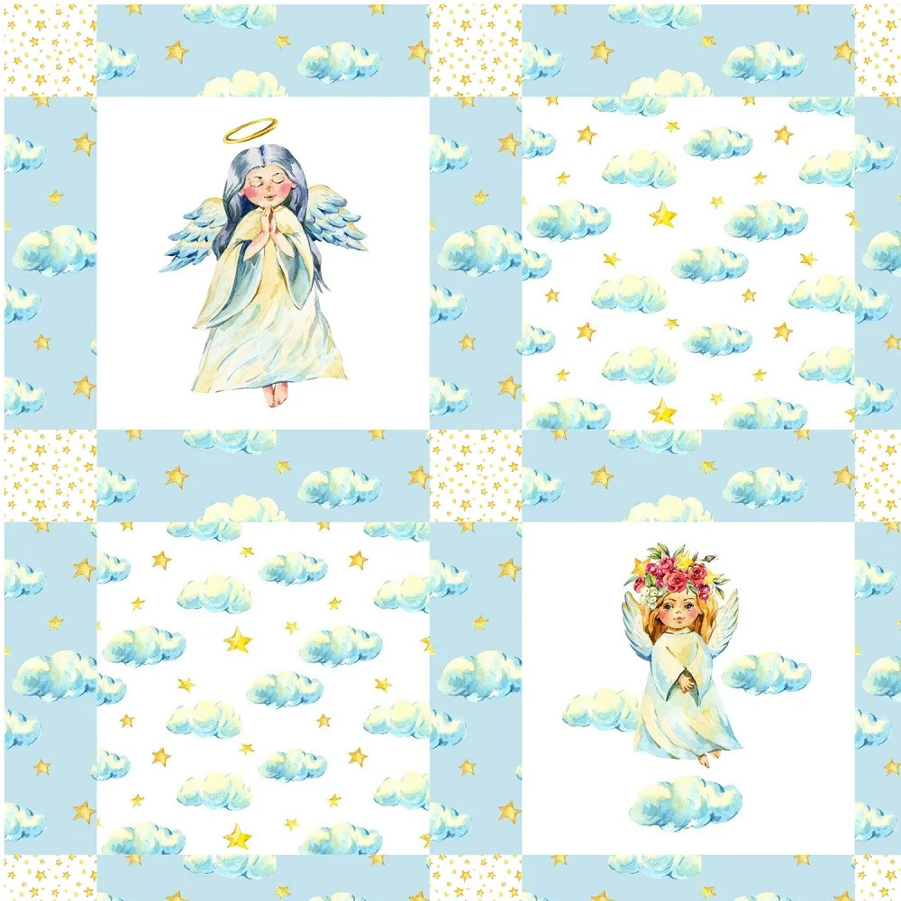 Precious Angels Quilt Kit - 30" x 37" - Image 3