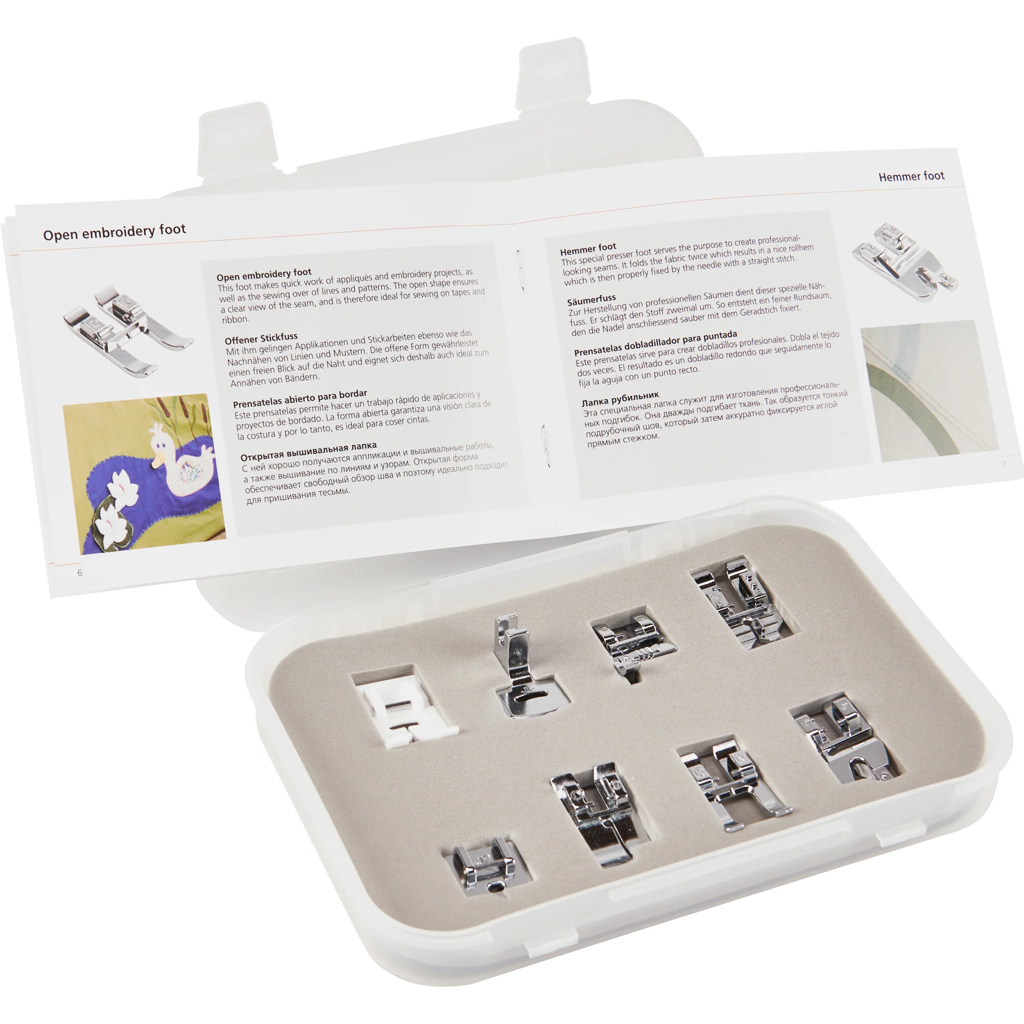 Presser Foot Set (8pcs), bernette #5020209306 - Image 3