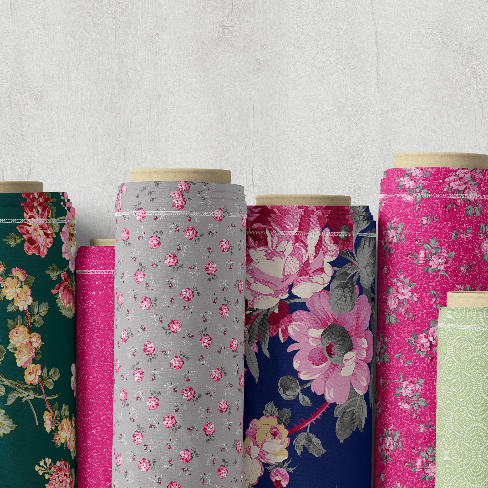 Promise Me Fabric Collection - Pathways Peacock - Image 4