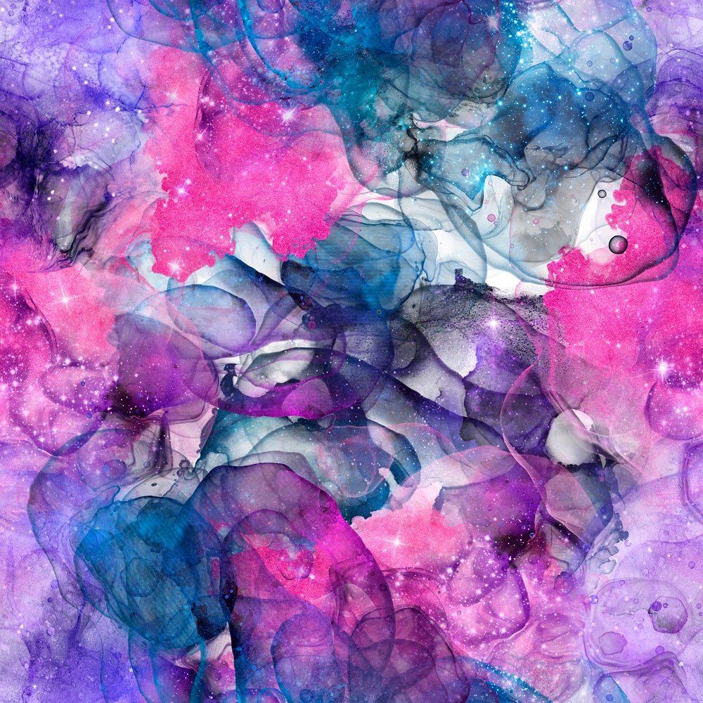 Purple Ink Blender Fabric