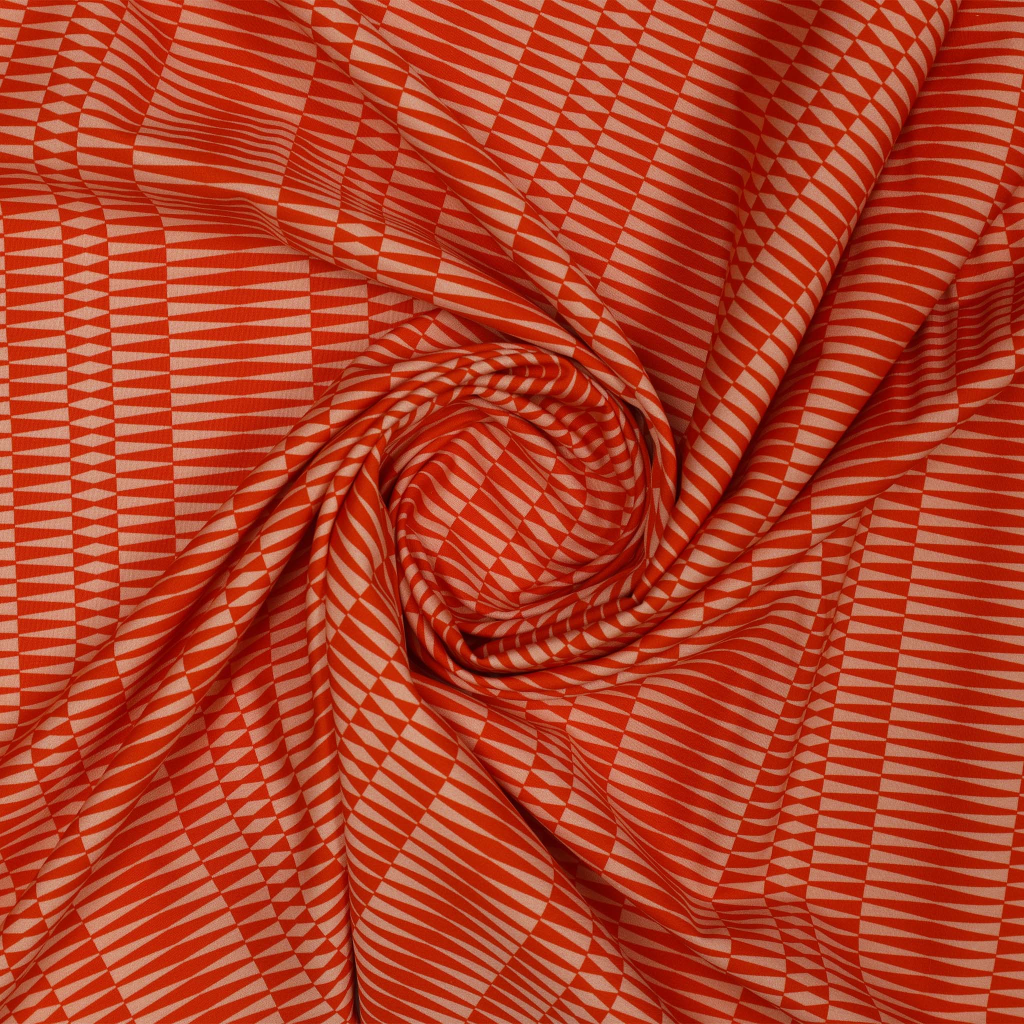 Purr Parade Fabric Collection - Carnival Stripe Flame - Image 3