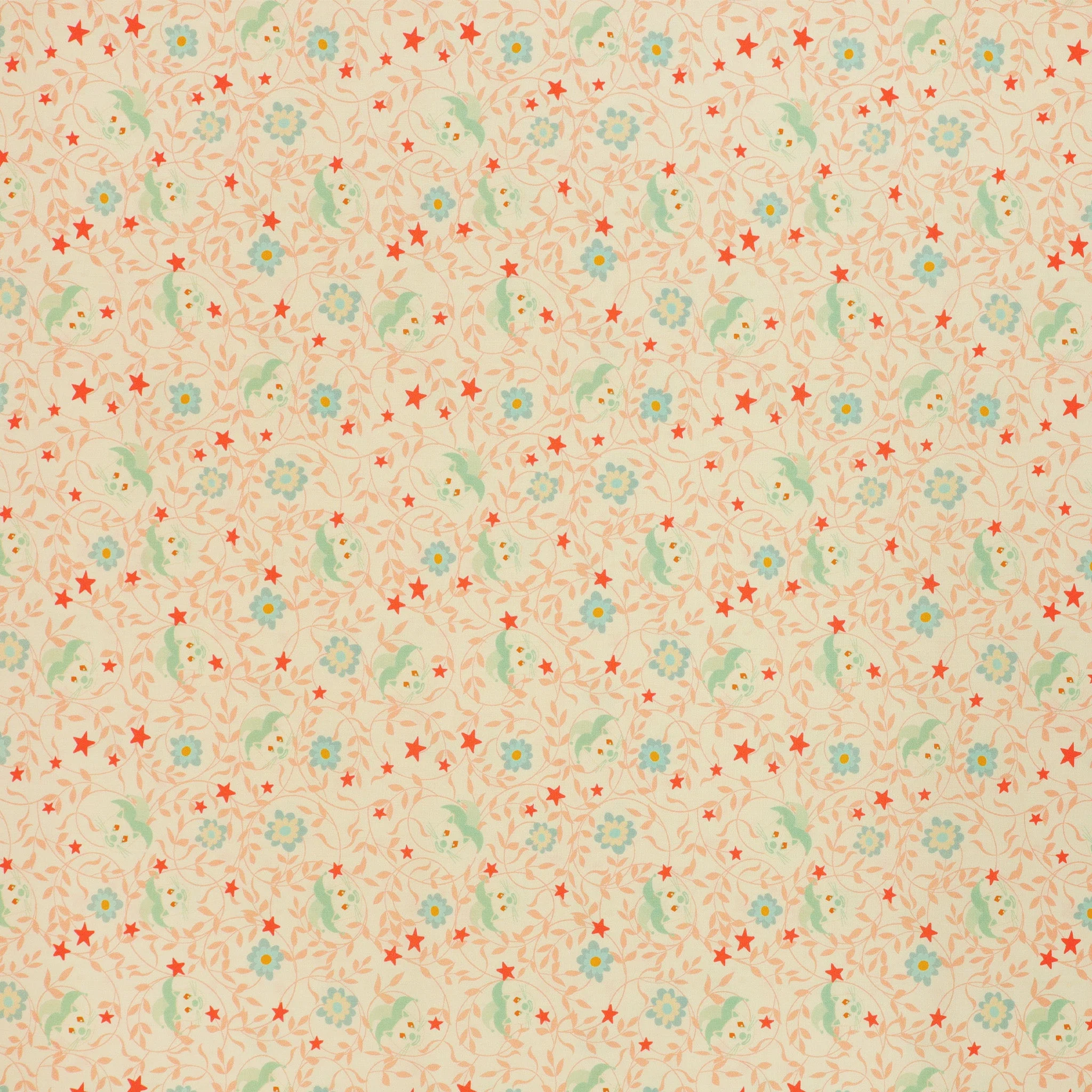 Purr Parade Fabric Collection - Purrfectly Clownish Blush