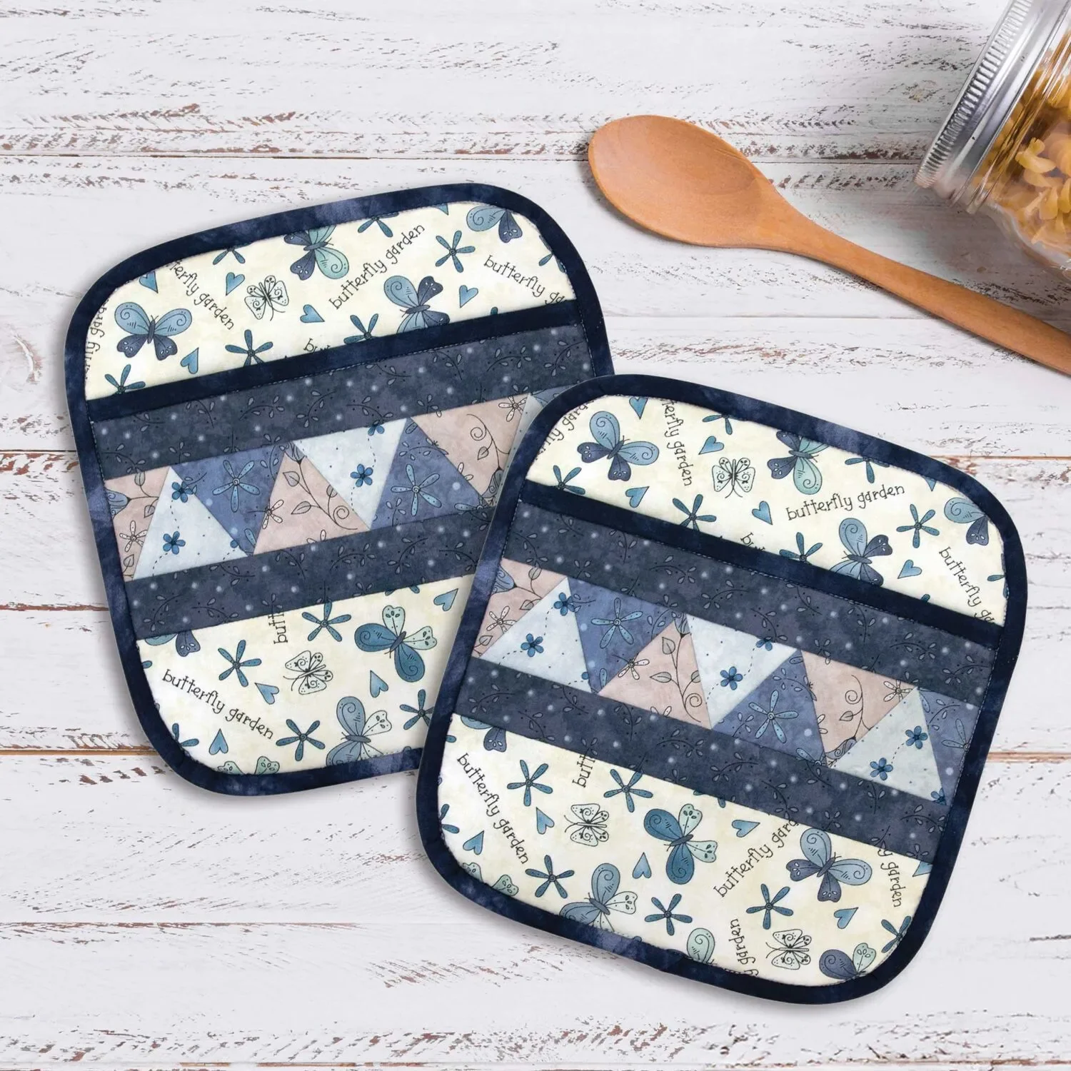 Quilt As You Go Potholders Pattern Kit - Image 2