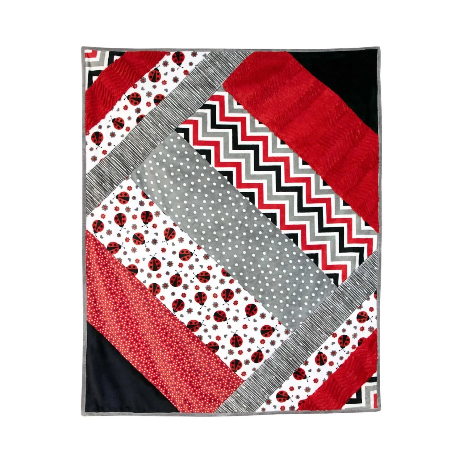 Quilt As You Go Sophisticated Strips Lap Quilt Kit - Image 2