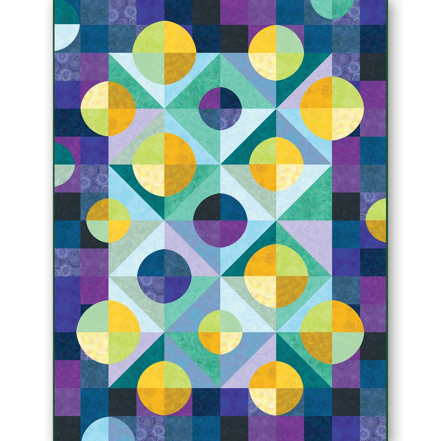 Radiance 108" Wide Quilt Backing - Black - Image 8