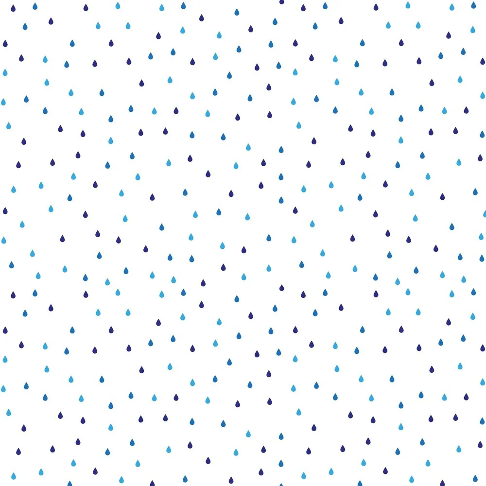 Raindrops Fabric