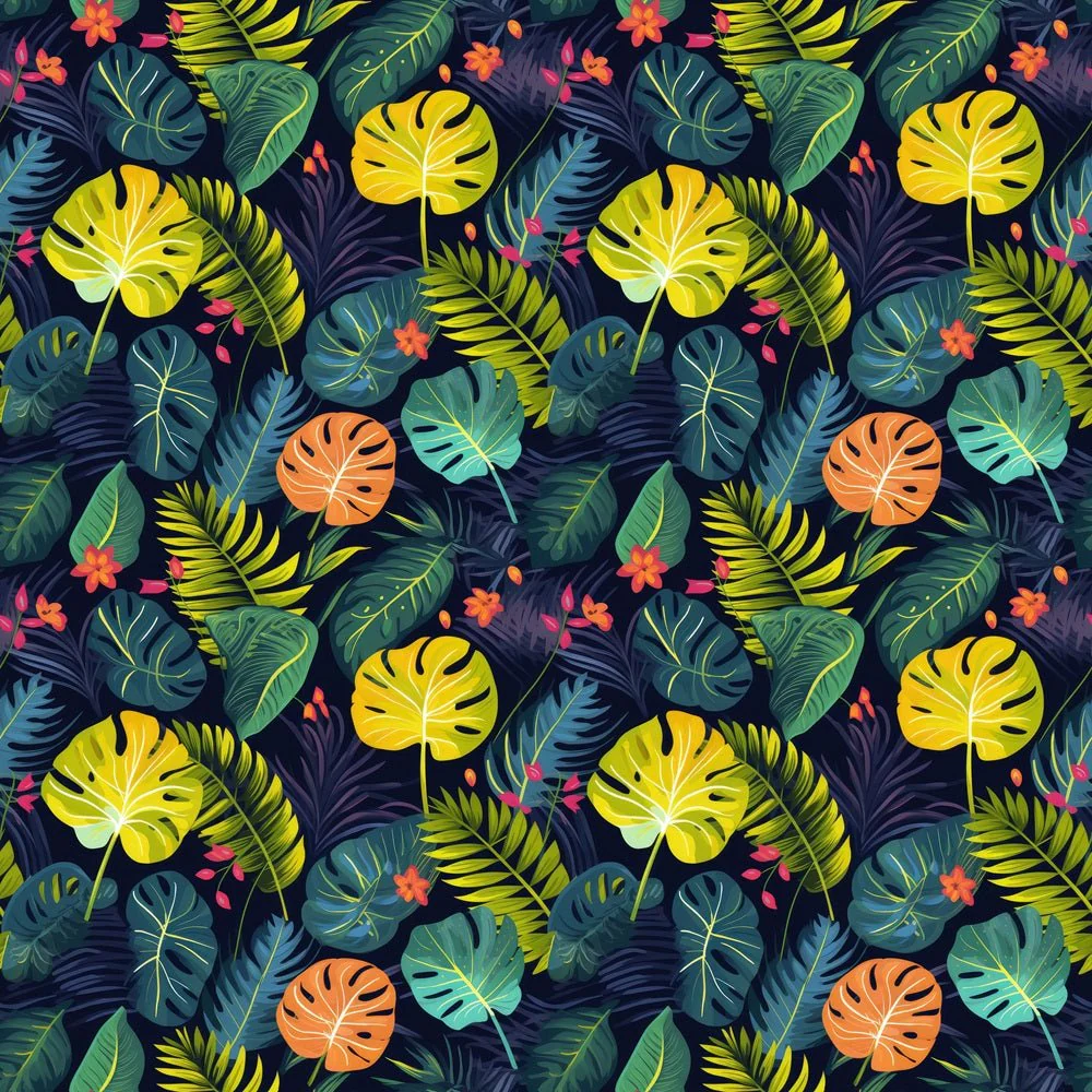 Rainforest Leaves Forest