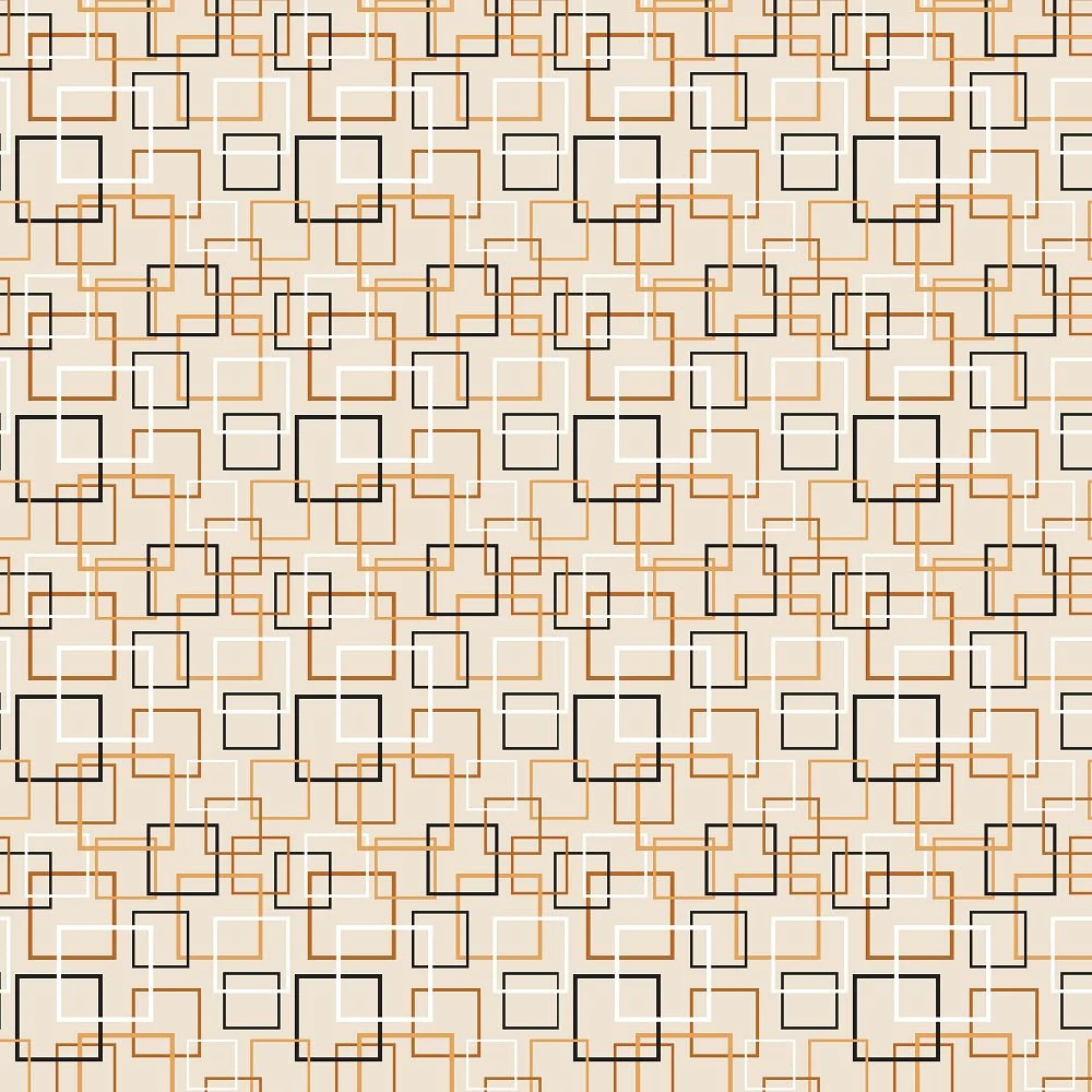 Random Square Abstract Fabric