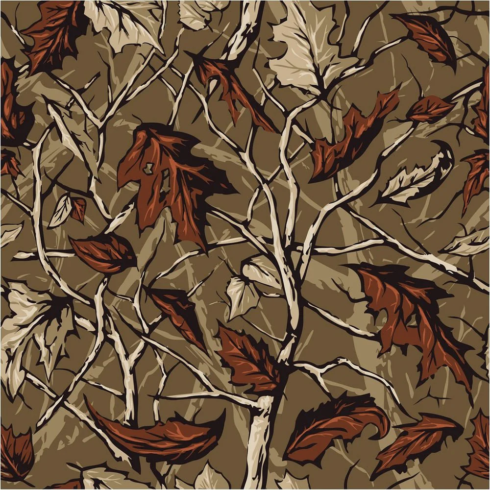 Real Fall Camo Fabric - Brown