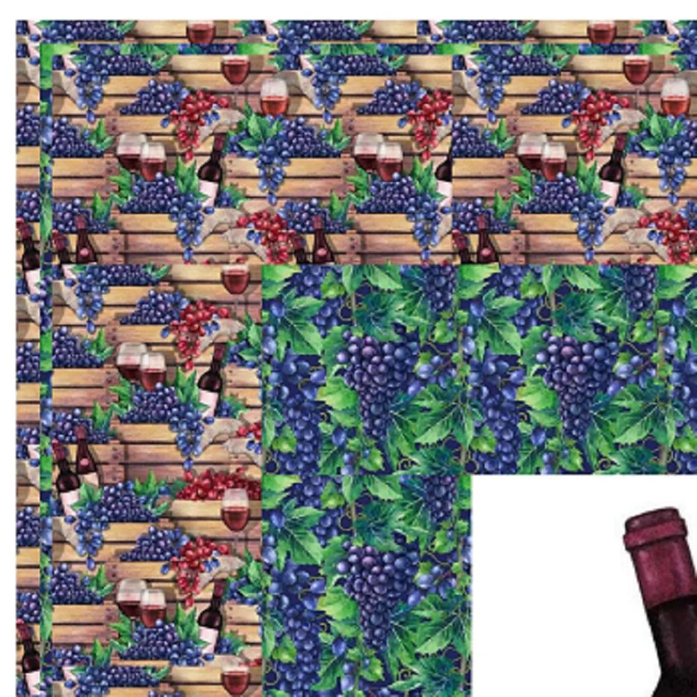 Red Wine Crate Wall Hanging 42" x 42" - Image 3