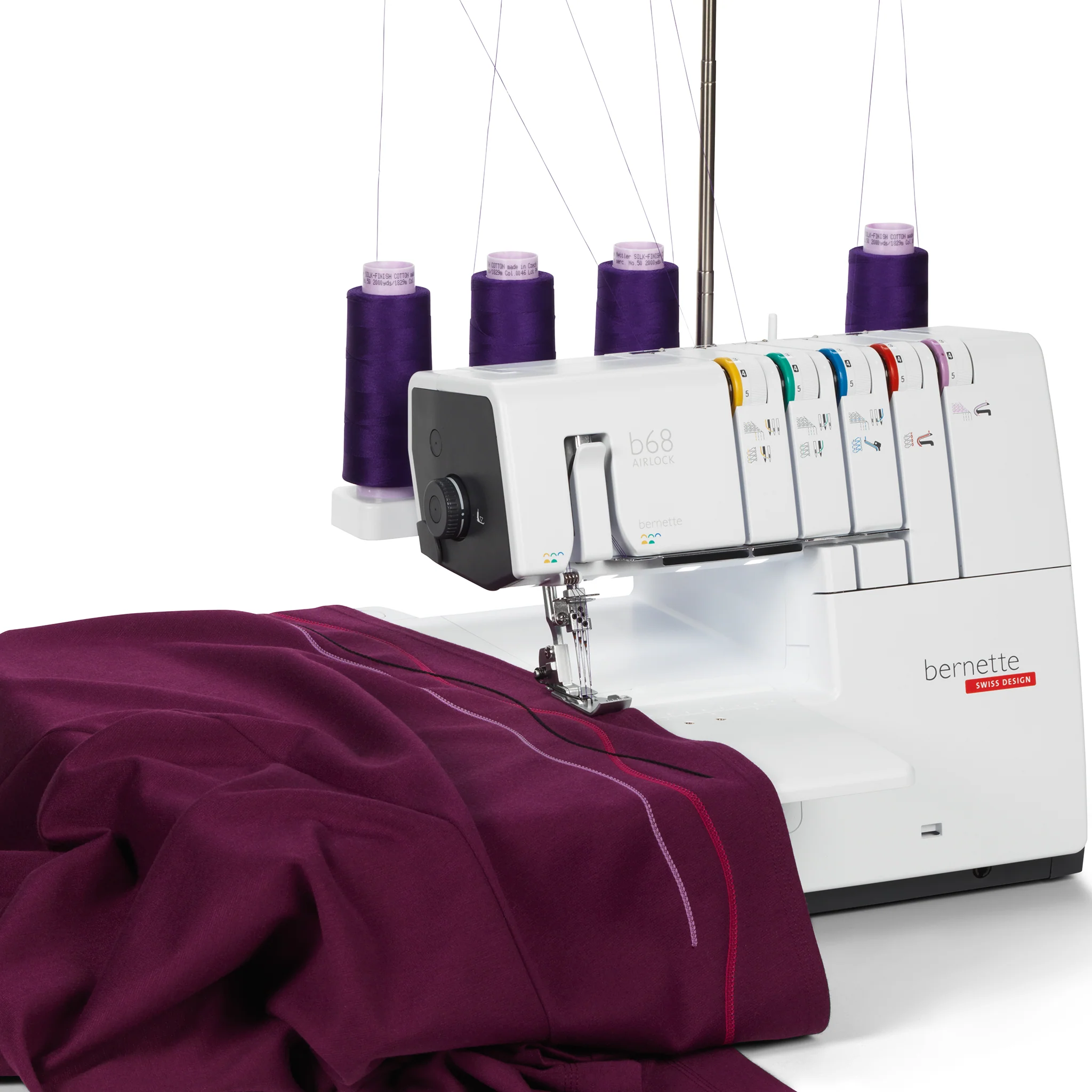 bernette 68 AIRLOCK Serger & Coverstitch Combo - Image 18