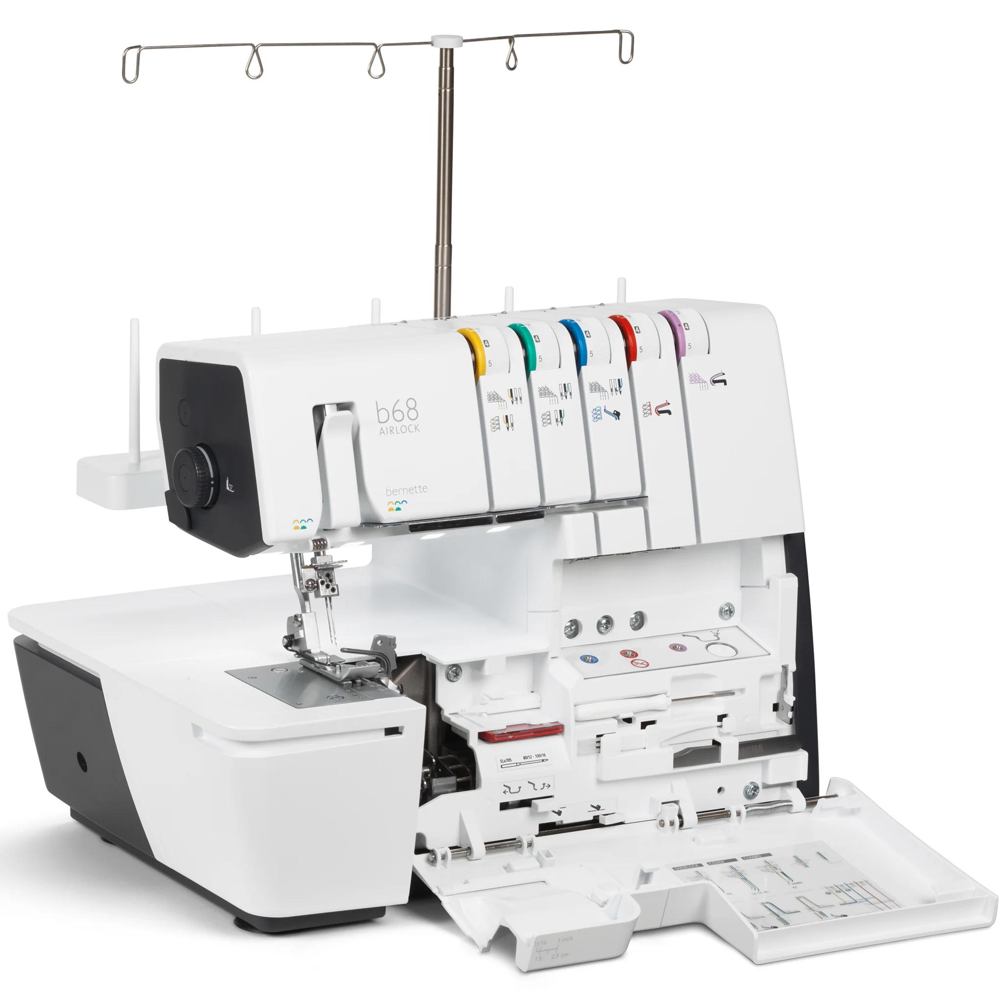 bernette 68 AIRLOCK Serger & Coverstitch Combo - Image 6