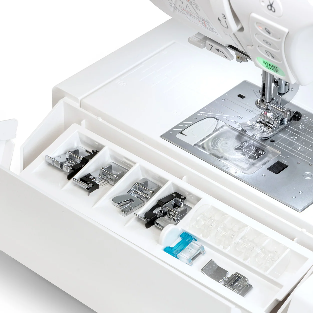 Janome Memory Craft 9850 Limited Edition Sewing & Embroidery Machine w/ FREE Bonus Bundle - Image 9