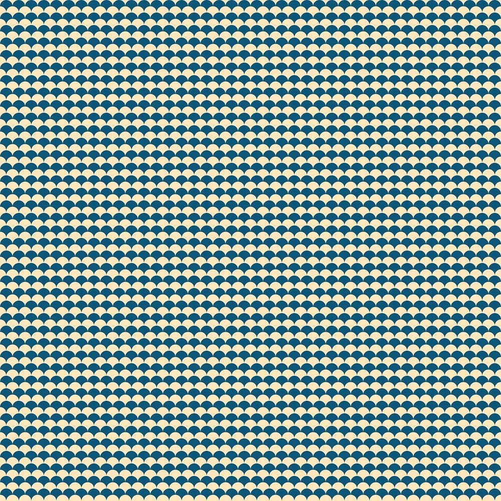Retro Rainbow Pattern #3 Fabric