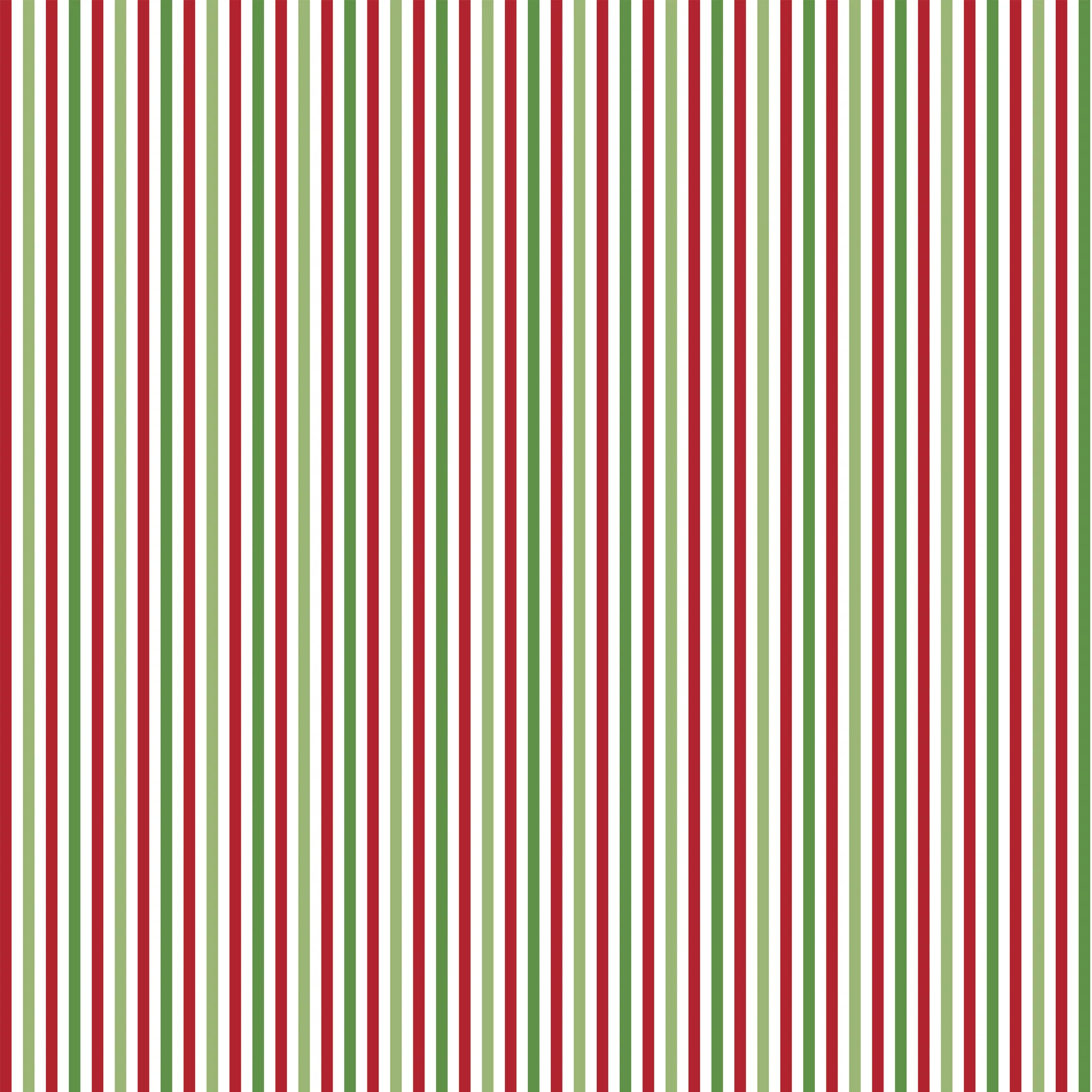 Riley Blake, 1/8" Striped Fabric Collection - Christmas