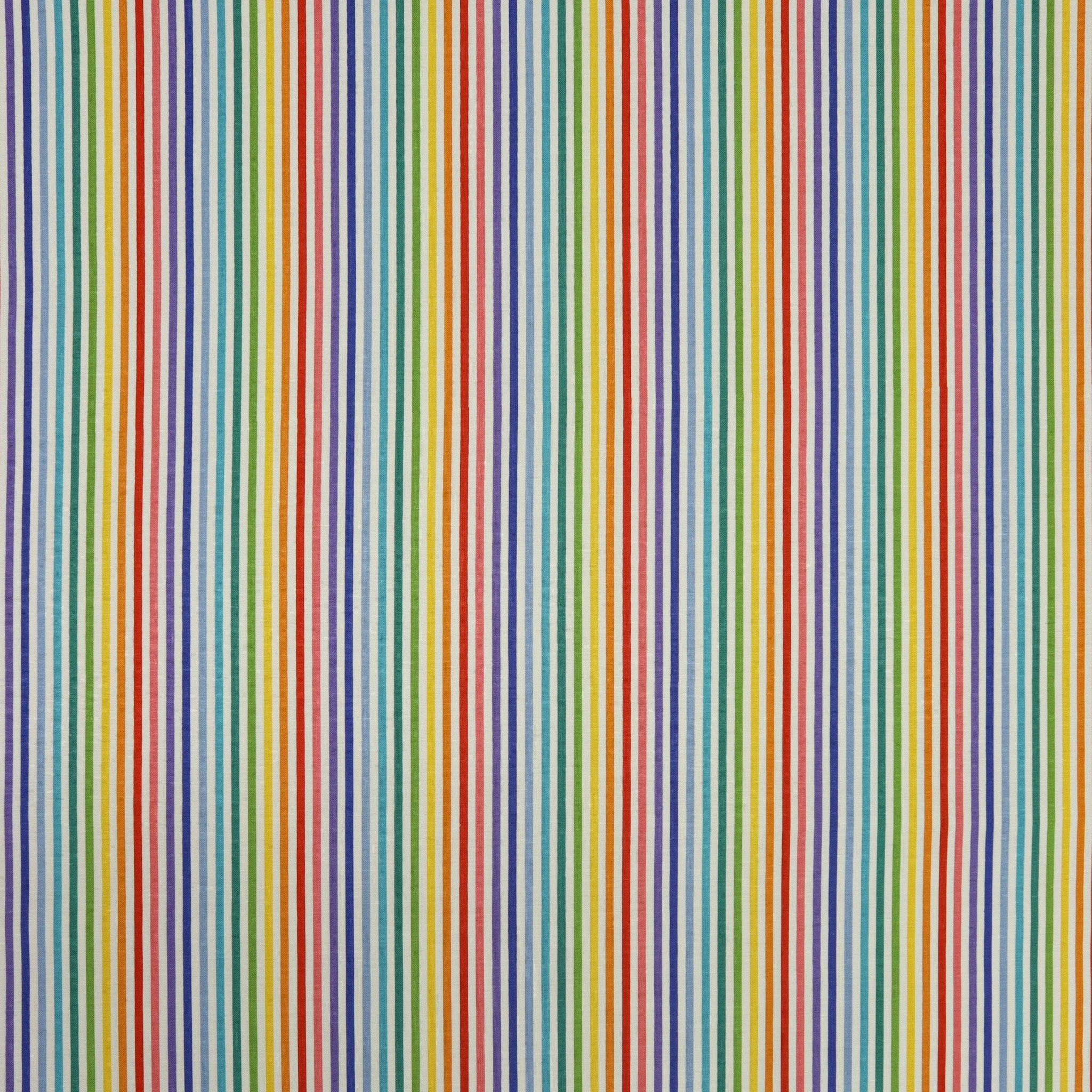 Riley Blake, 1/8" Striped Fabric Collection - Rainbow