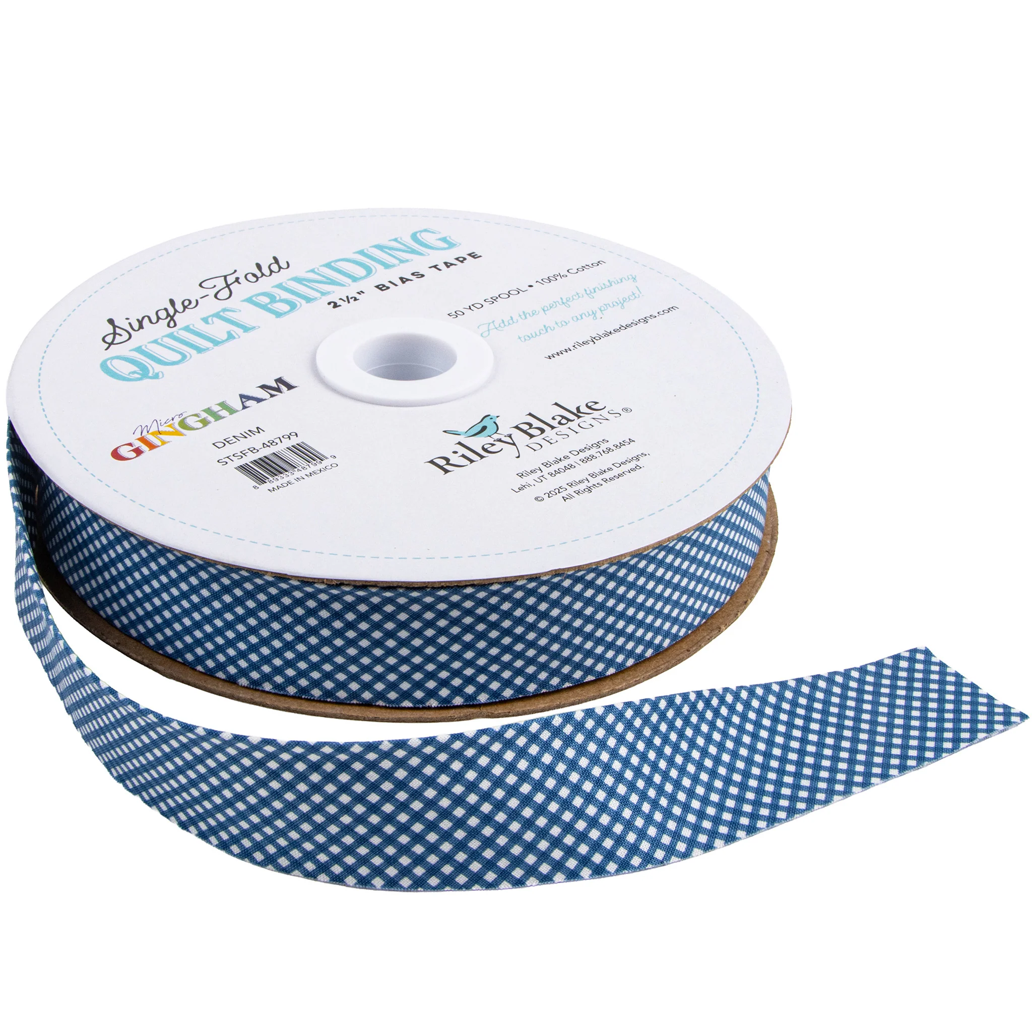 Riley Blake Designs Single-Fold Quilt Binding - Image 9
