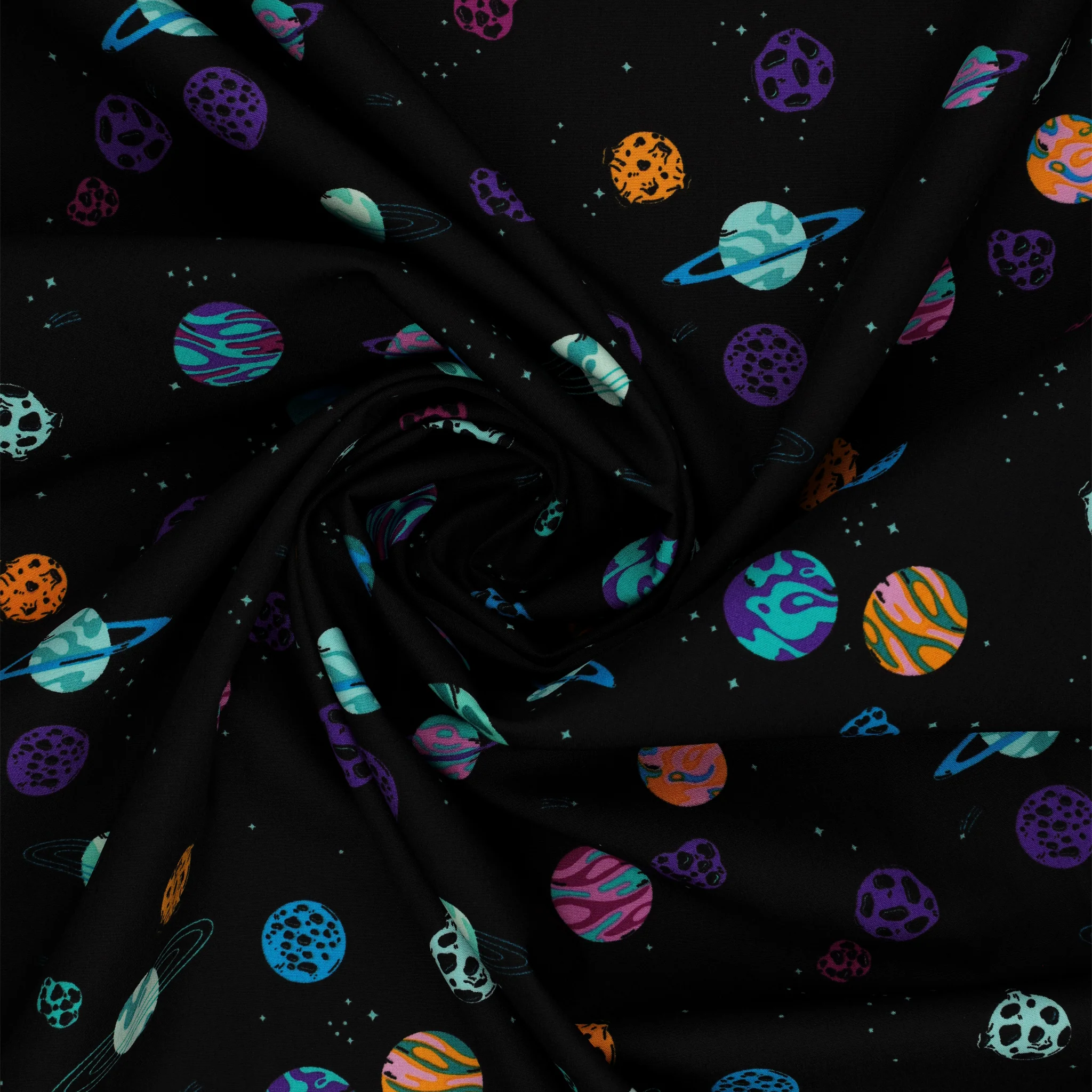 Rocket Science Fabric Collection - Planetary Parade - Image 2