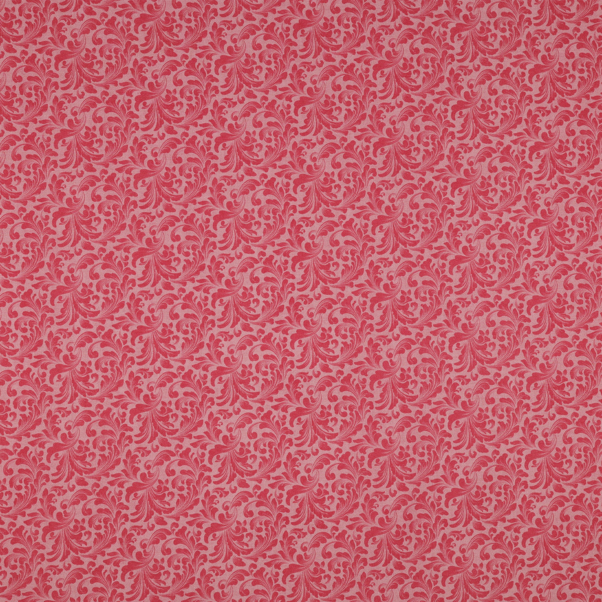Romantic Lawn Fabric Collection - Lovely Scrolls Rose Pink