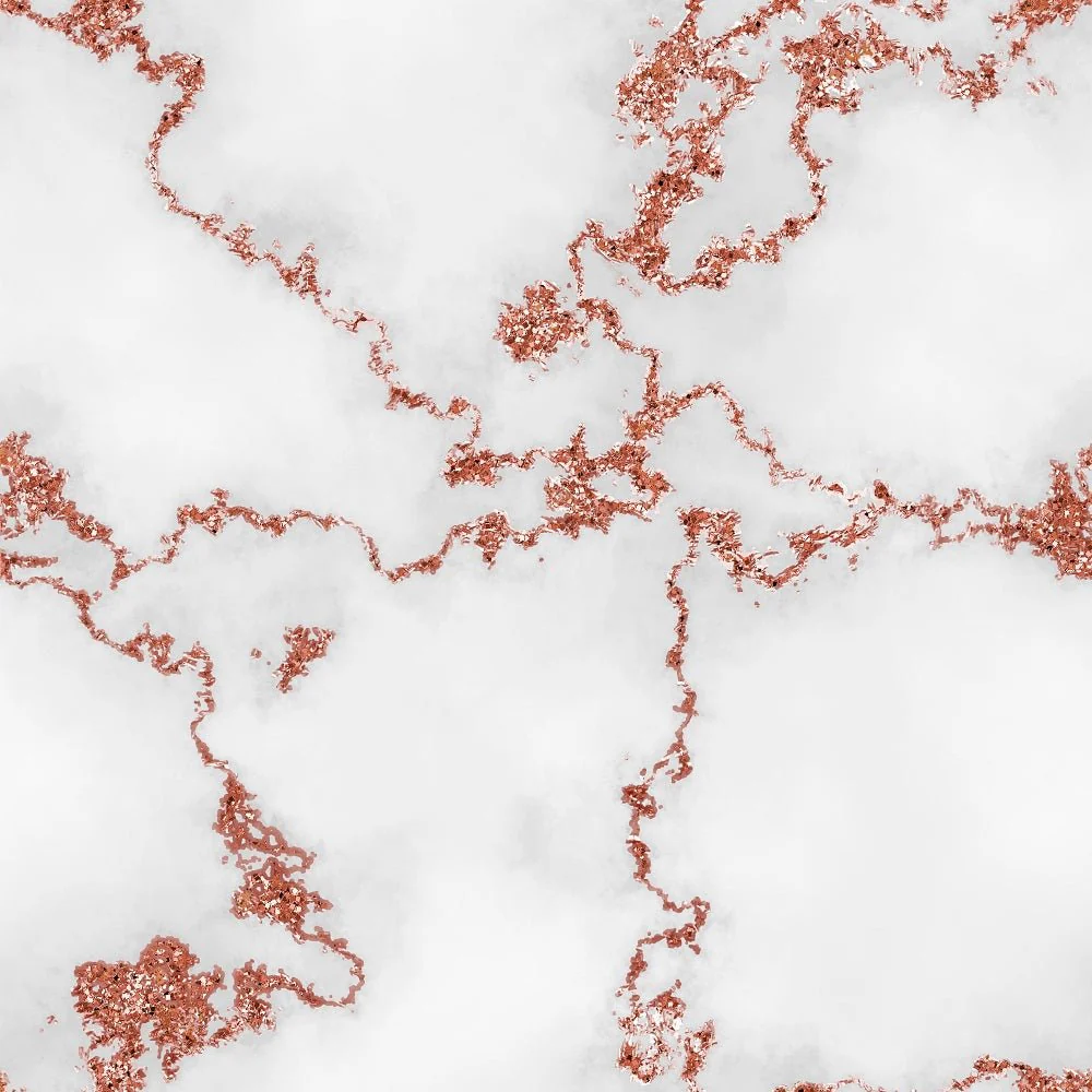 Rose Gold Marble #3 Fabric