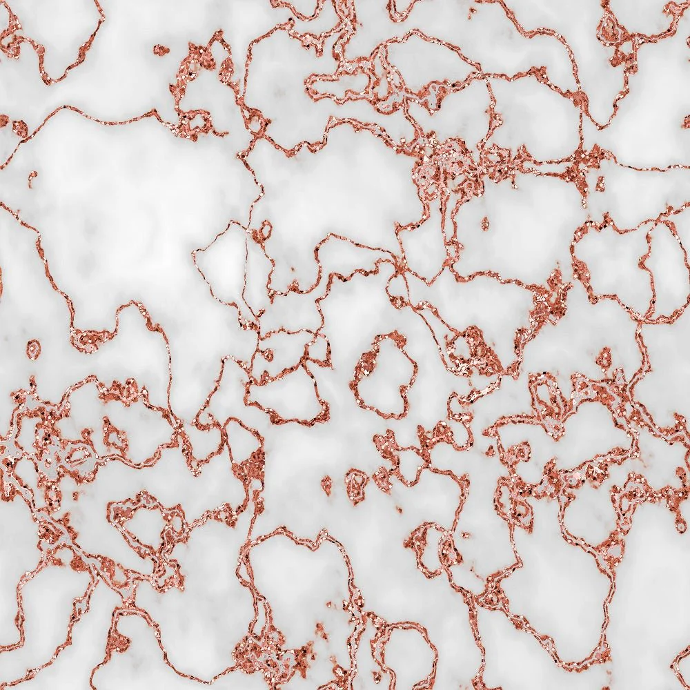Rose Gold Marble #5 Fabric