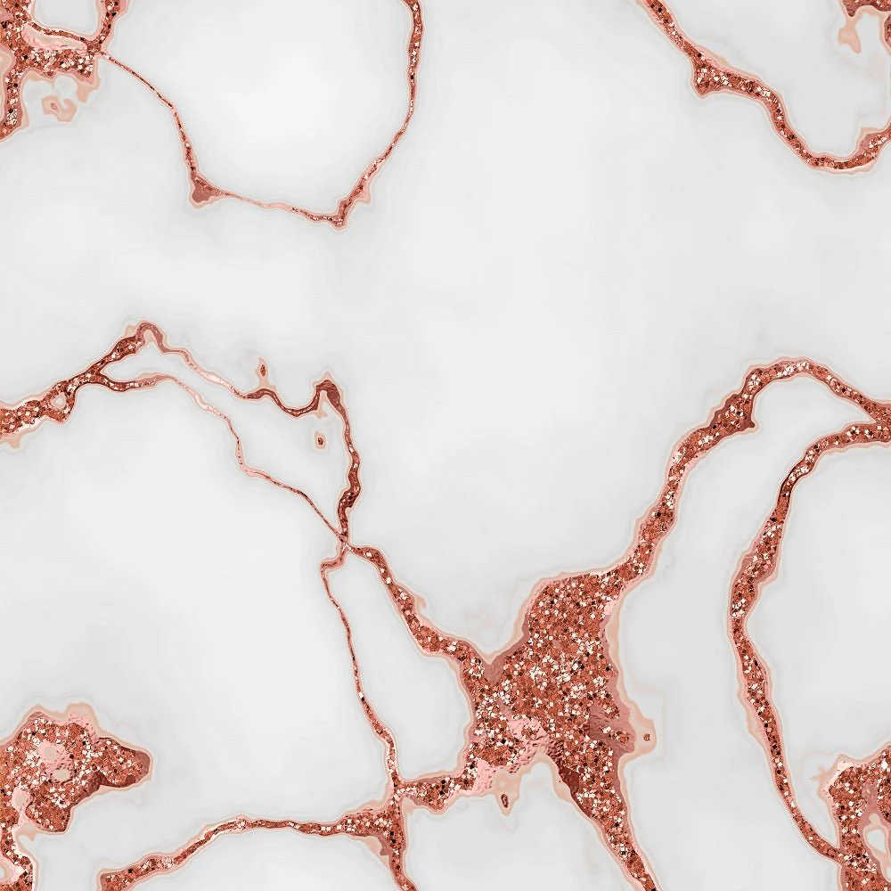 Rose Gold Marble #9 Fabric