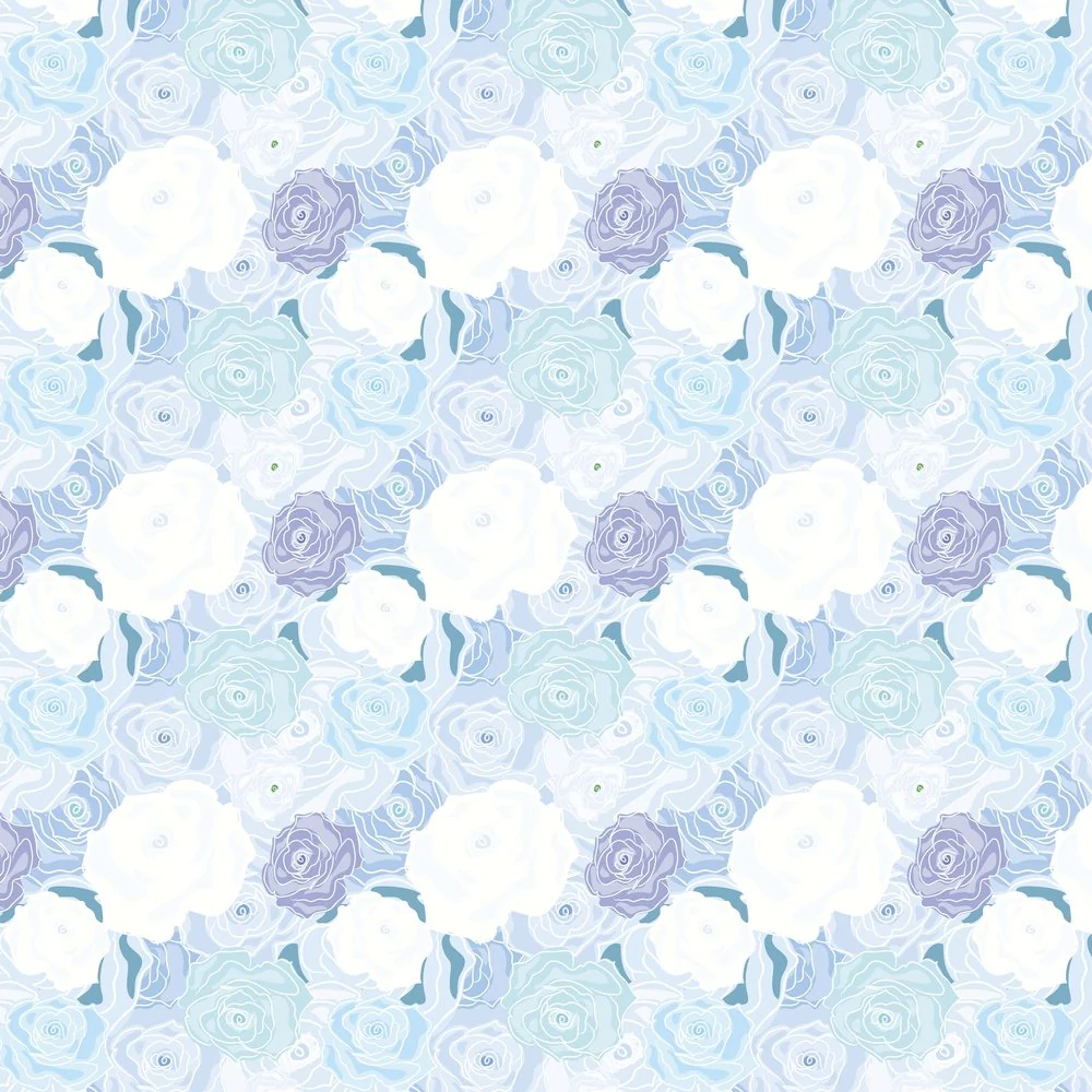 Rose Oil Painting Fabric