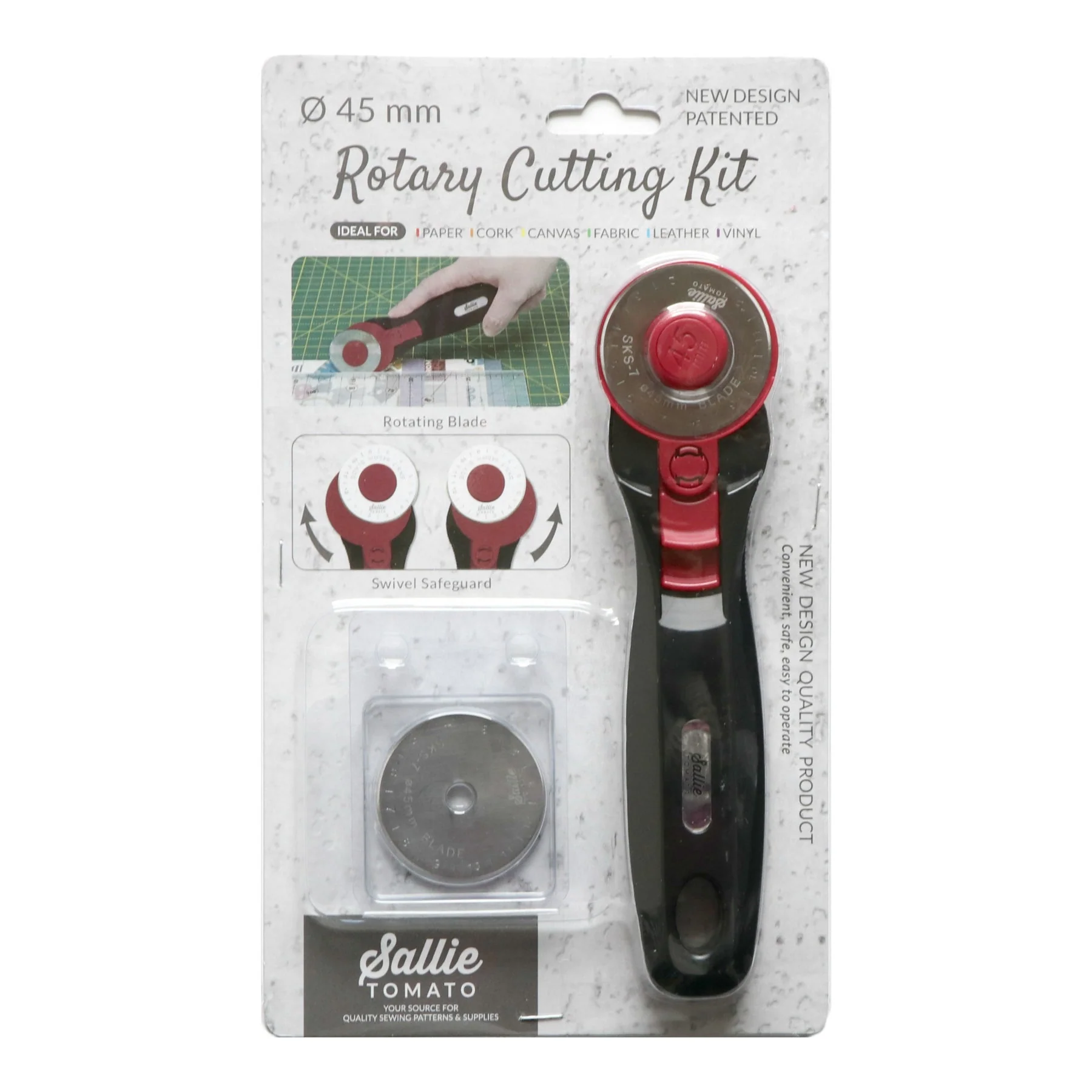 Sallie Tomato 45mm Rotary Cutter - Image 3