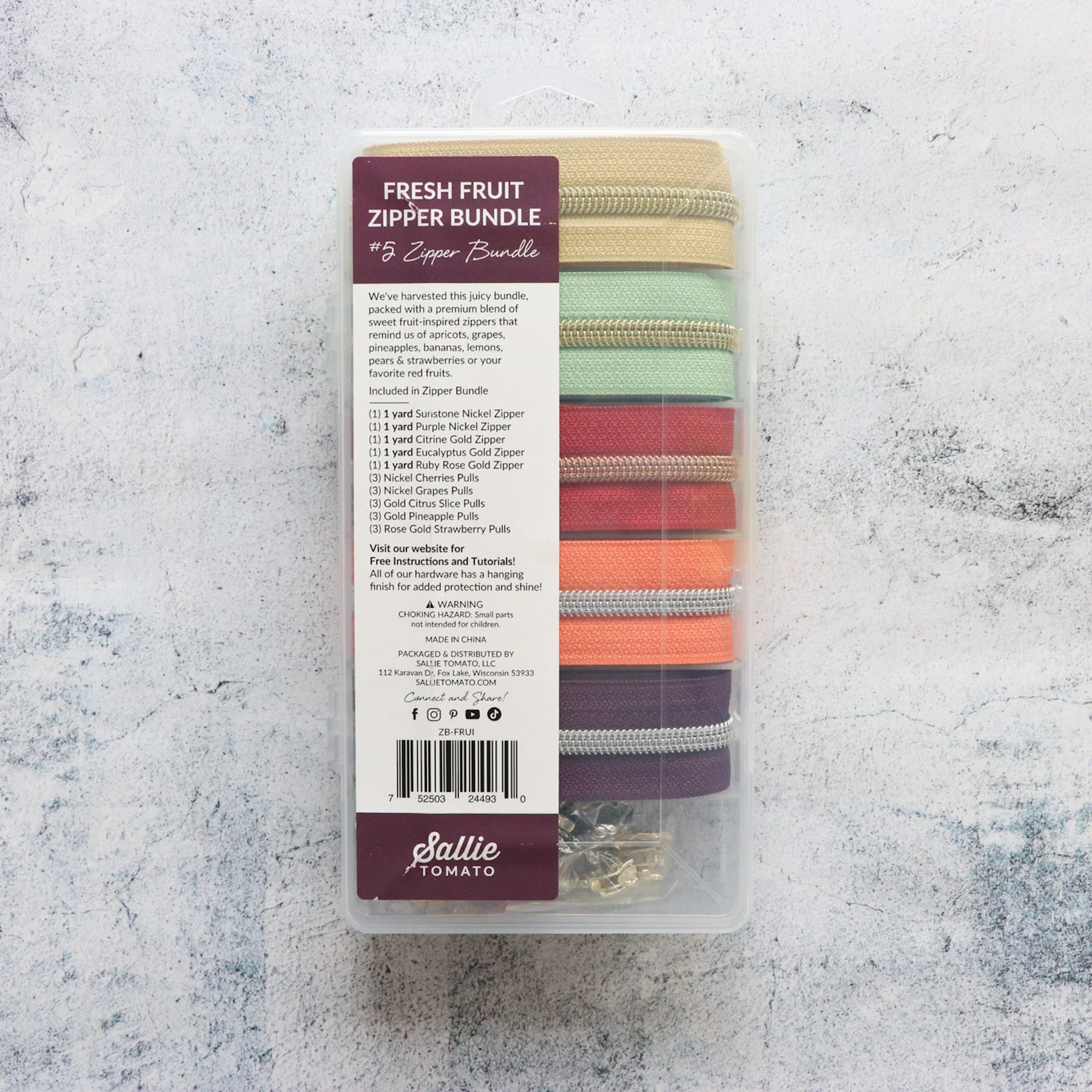 Sallie Tomato Zipper Bundle - Image 13