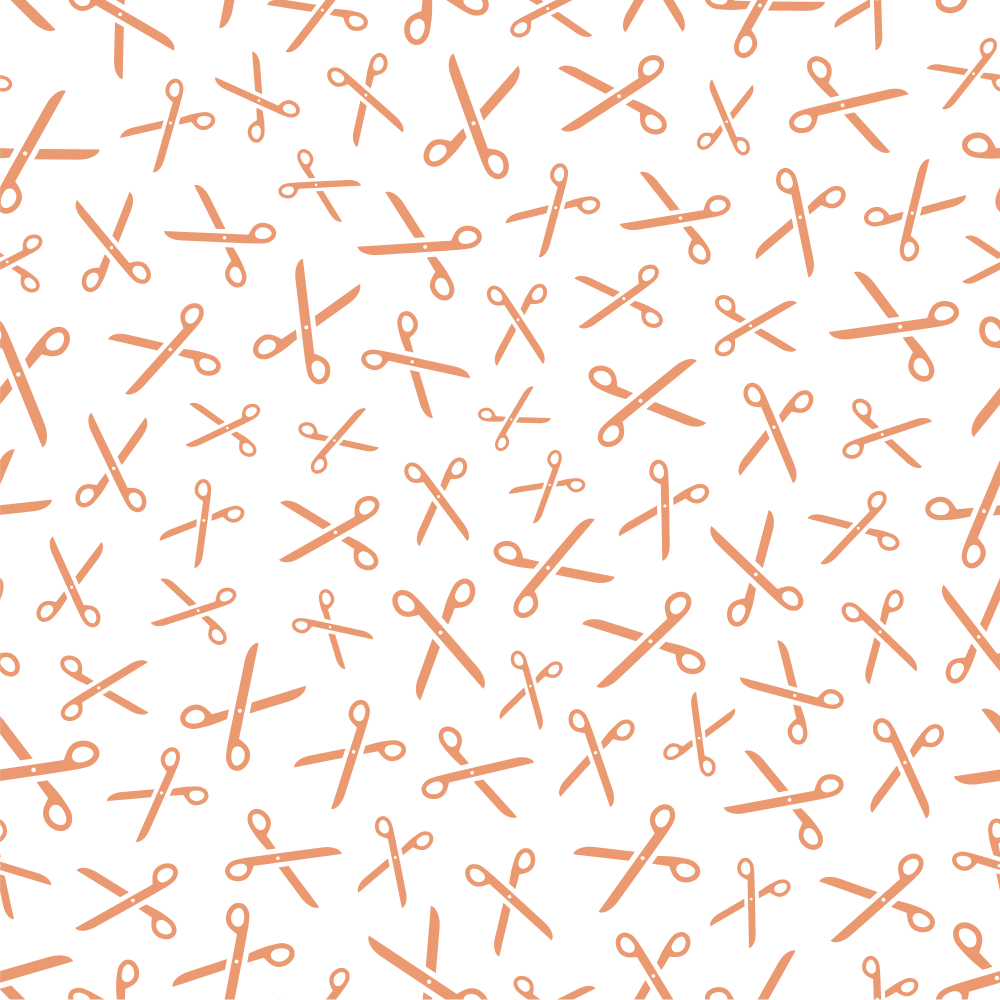 Scissors Fabric - Copper River