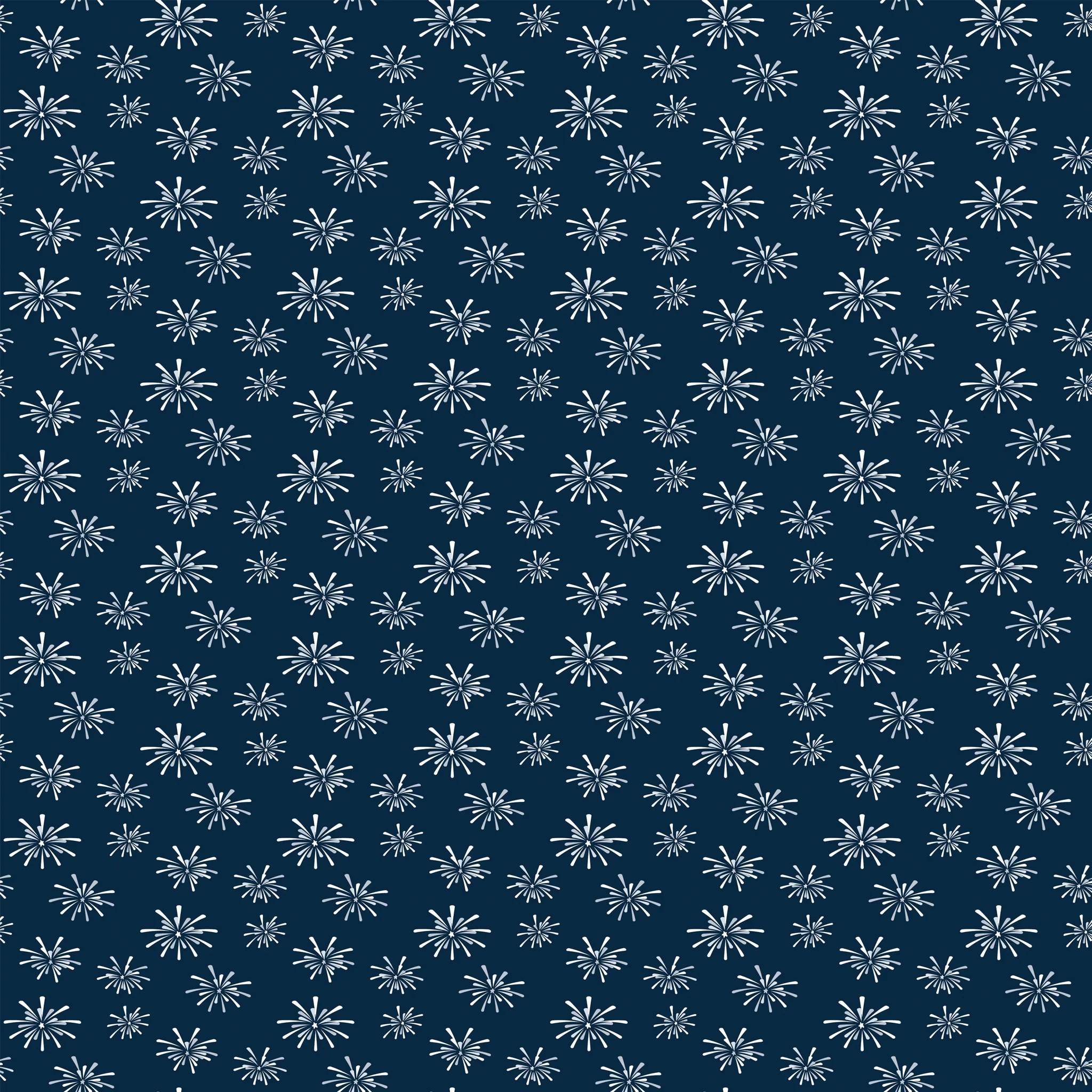 Seasonal Basics Fabric Collection - Fireworks Denim