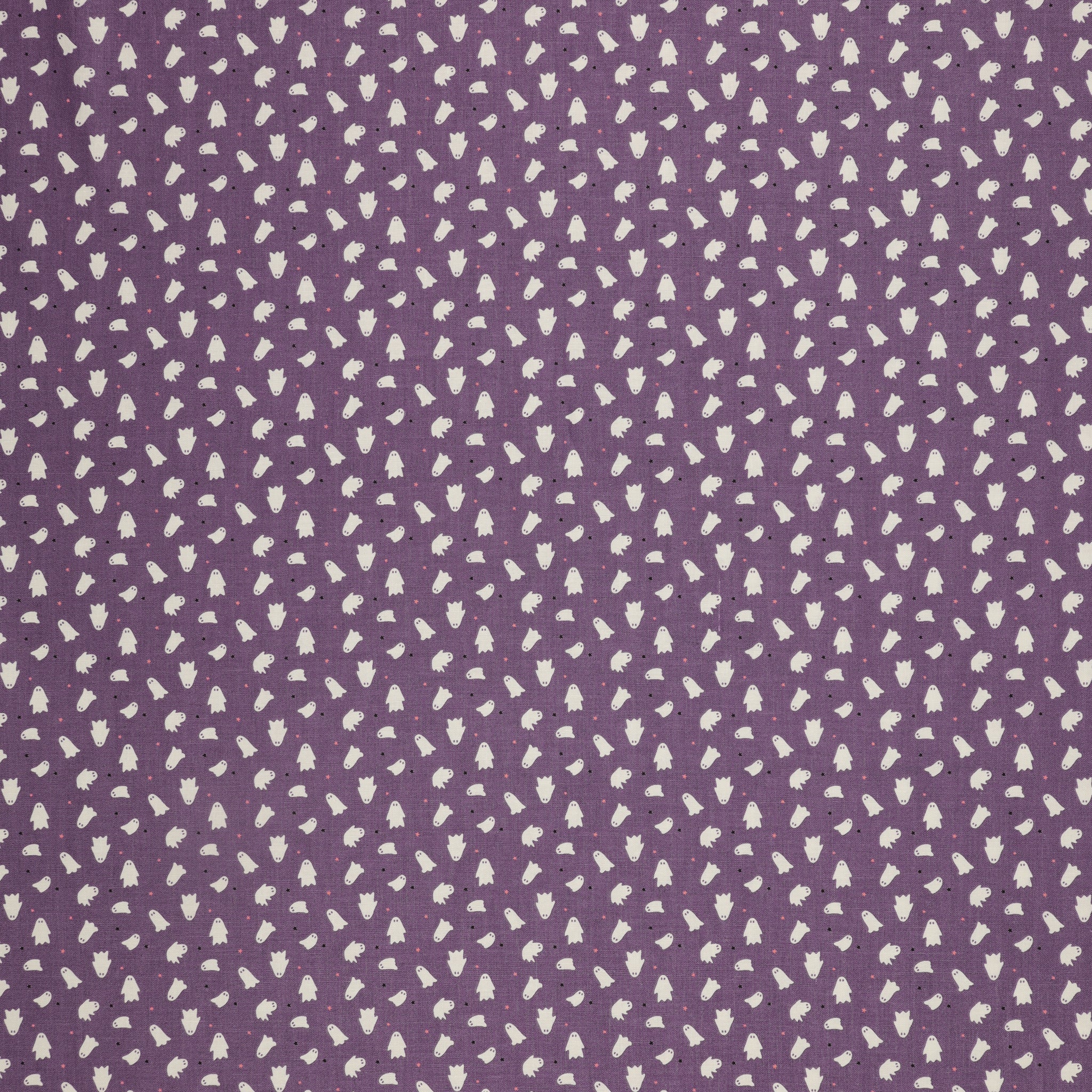 Seasonal Basics Fabric Collection - Ghosts Purple