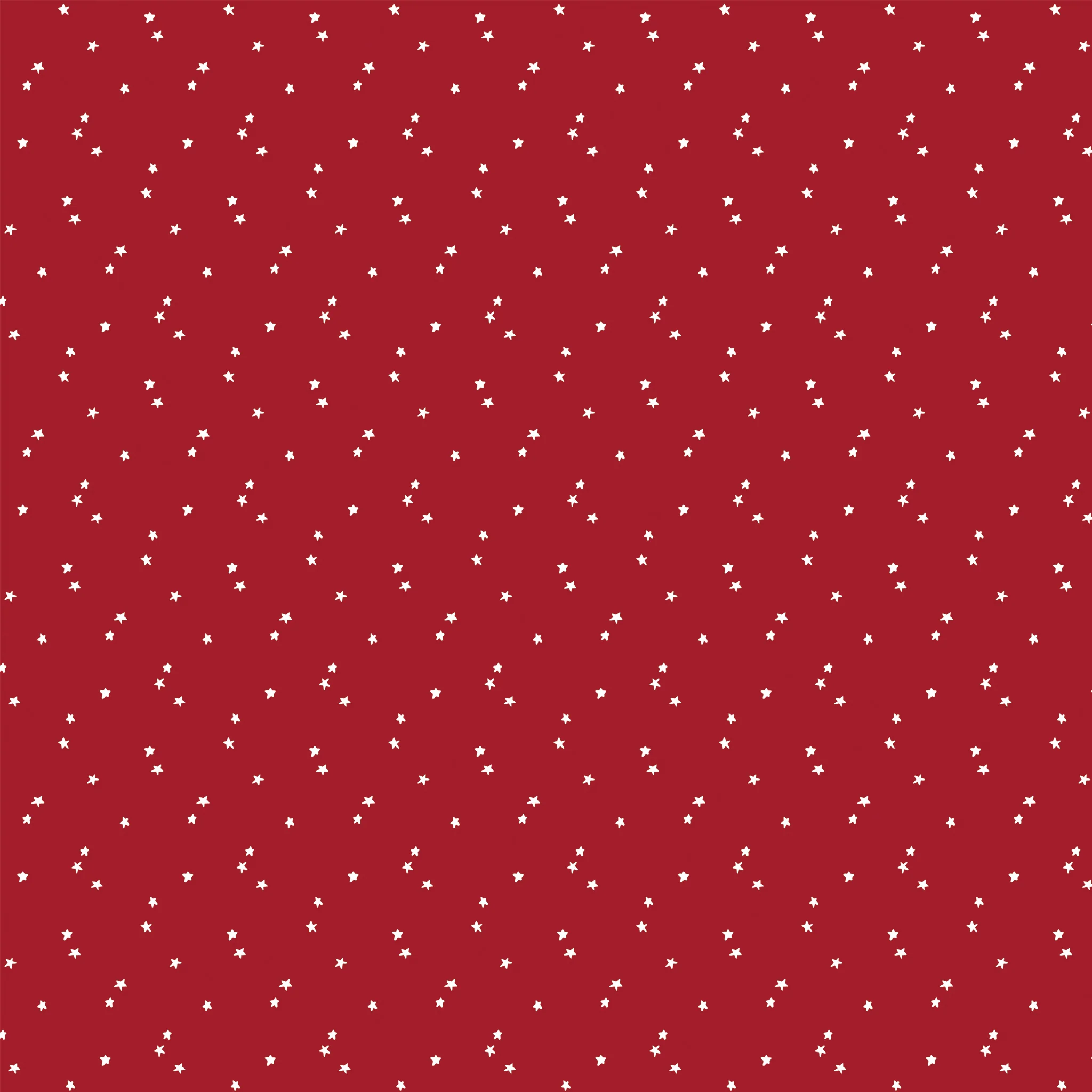 Seasonal Basics Fabric Collection - Stars Red