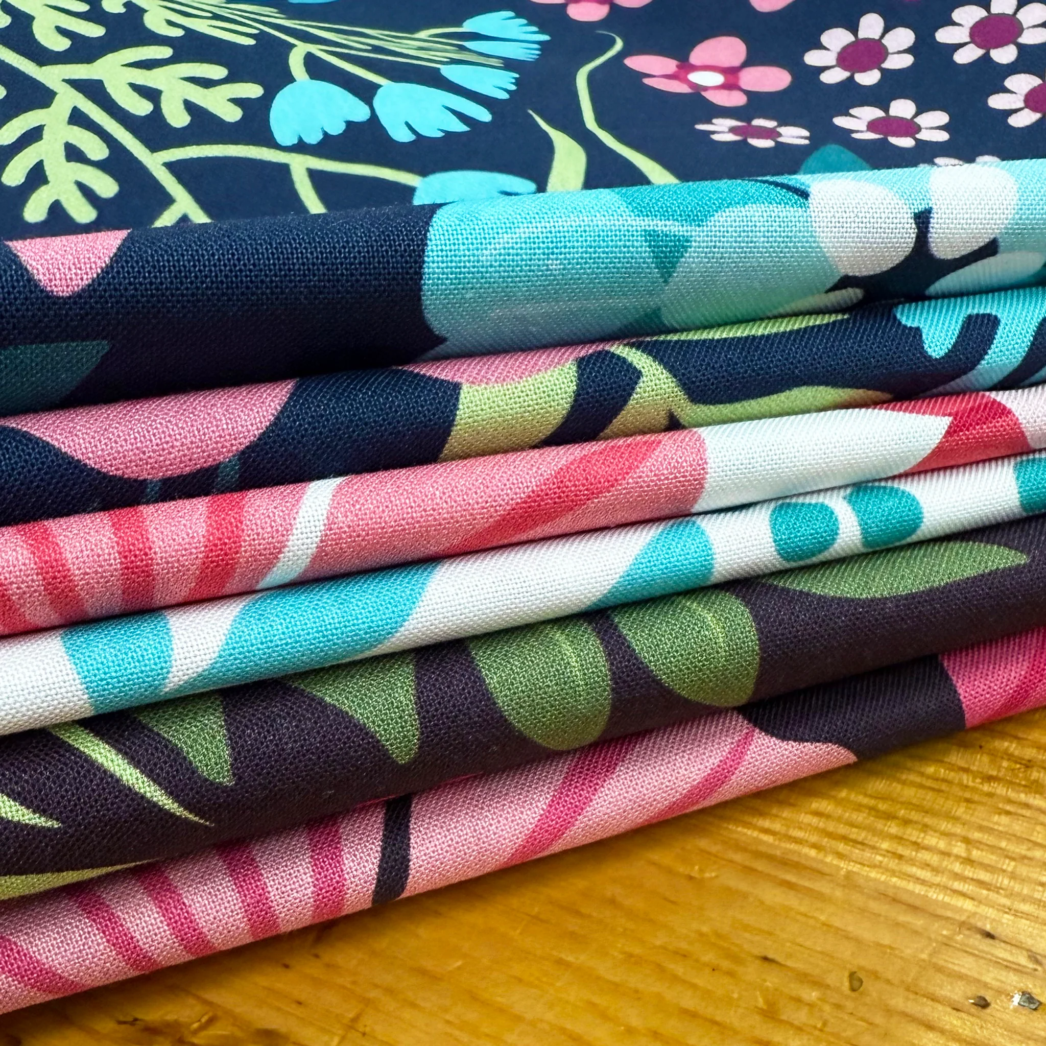 Secret Garden 108" Wide Quilt Backing - Wallflowers Aubergine - Image 2