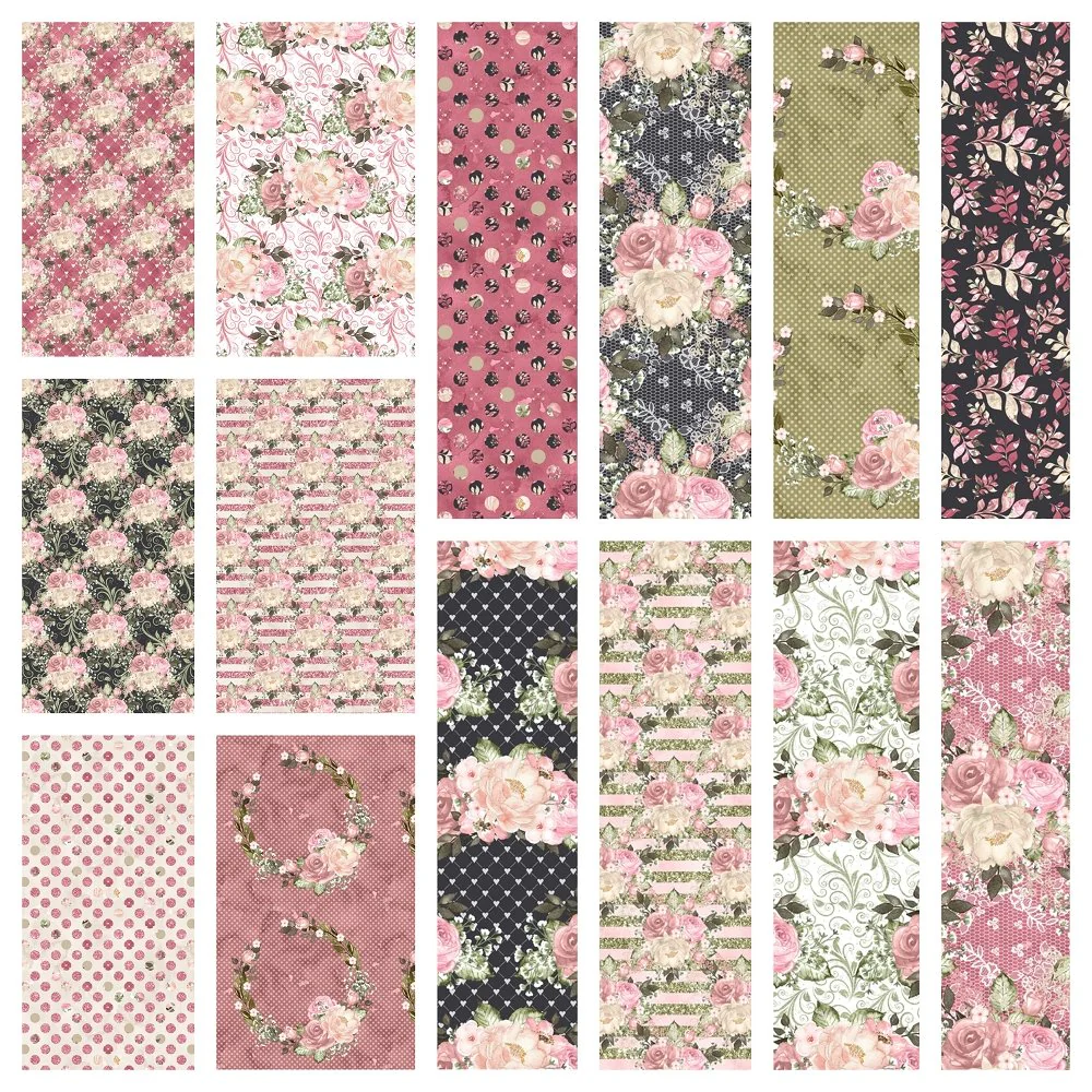 Secret Garden Fabric Collection - 1/2 Yard Bundle