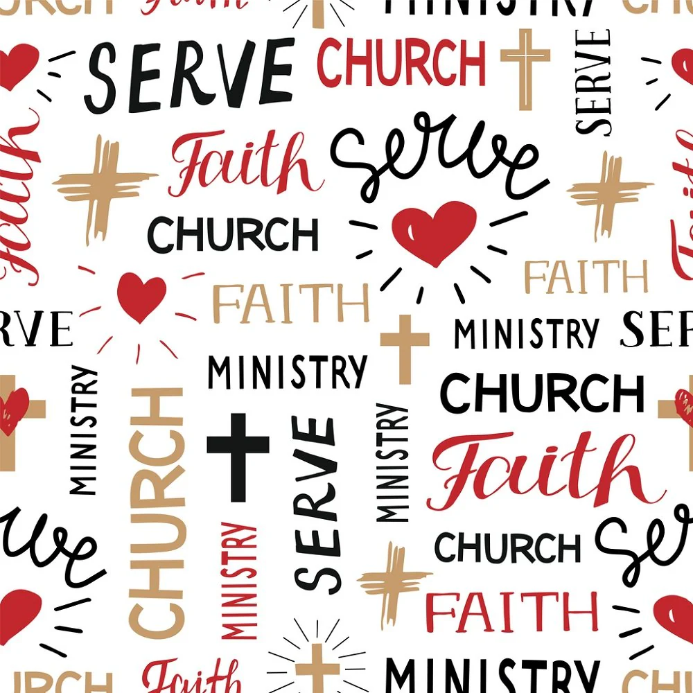 Serve the Lord Fabric