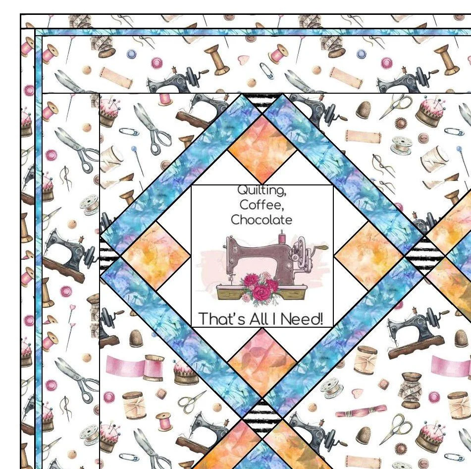 Sew What Quilt Kit - 38” x 50” - Image 3