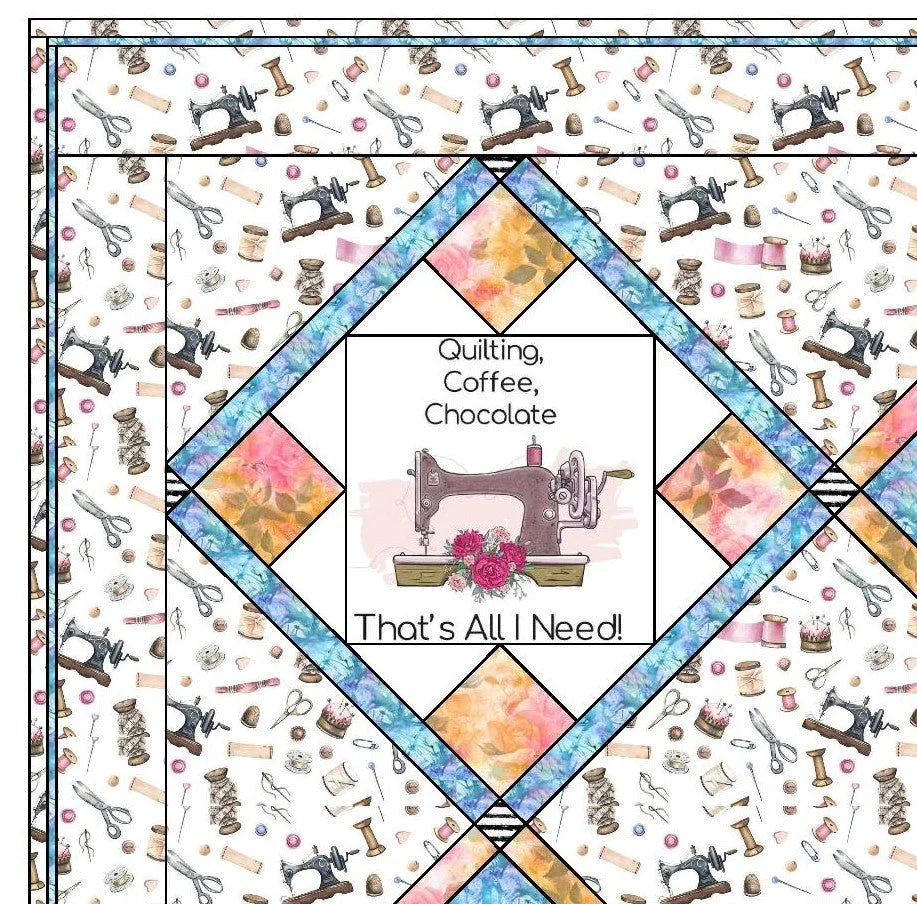 Sew What Quilt Kit - 62” x 82” - Image 3
