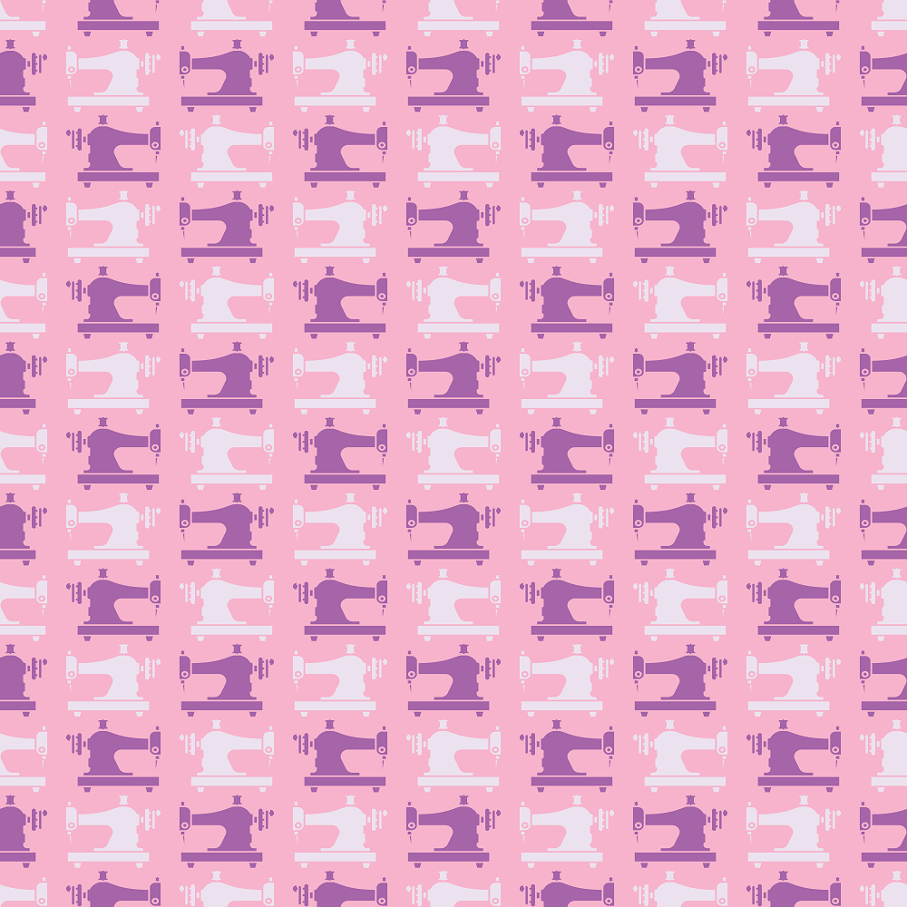 Sewing Machine #2 Fabric - Cupid Pink
