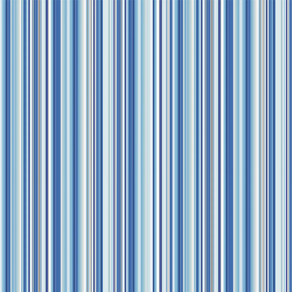 Shades Of Blue Pinstripe Fabric