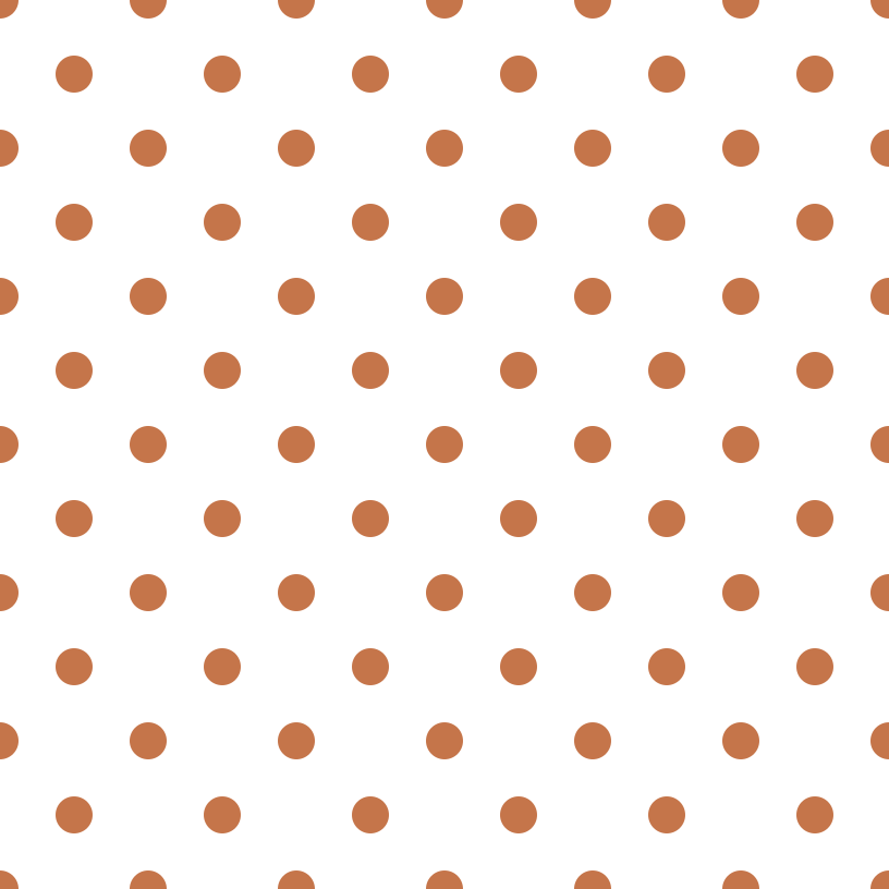Sienna Dots Fabric - White
