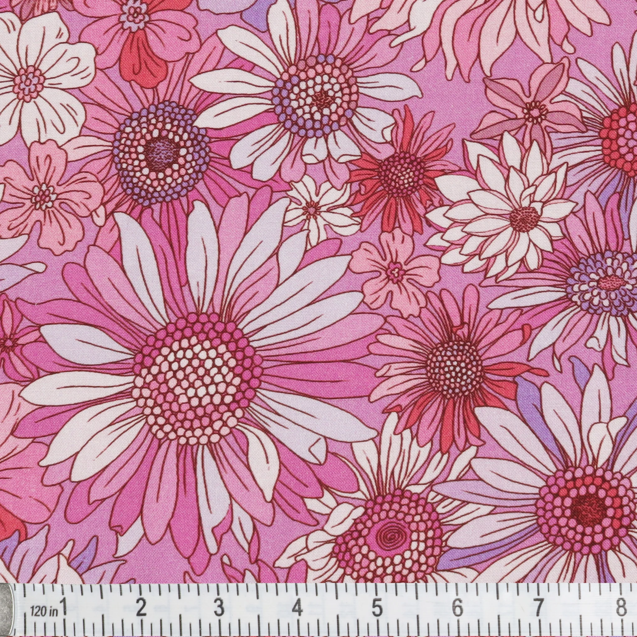 Sleepovers 108" Wide Quilt Backing - Best Friends Rose - Image 2