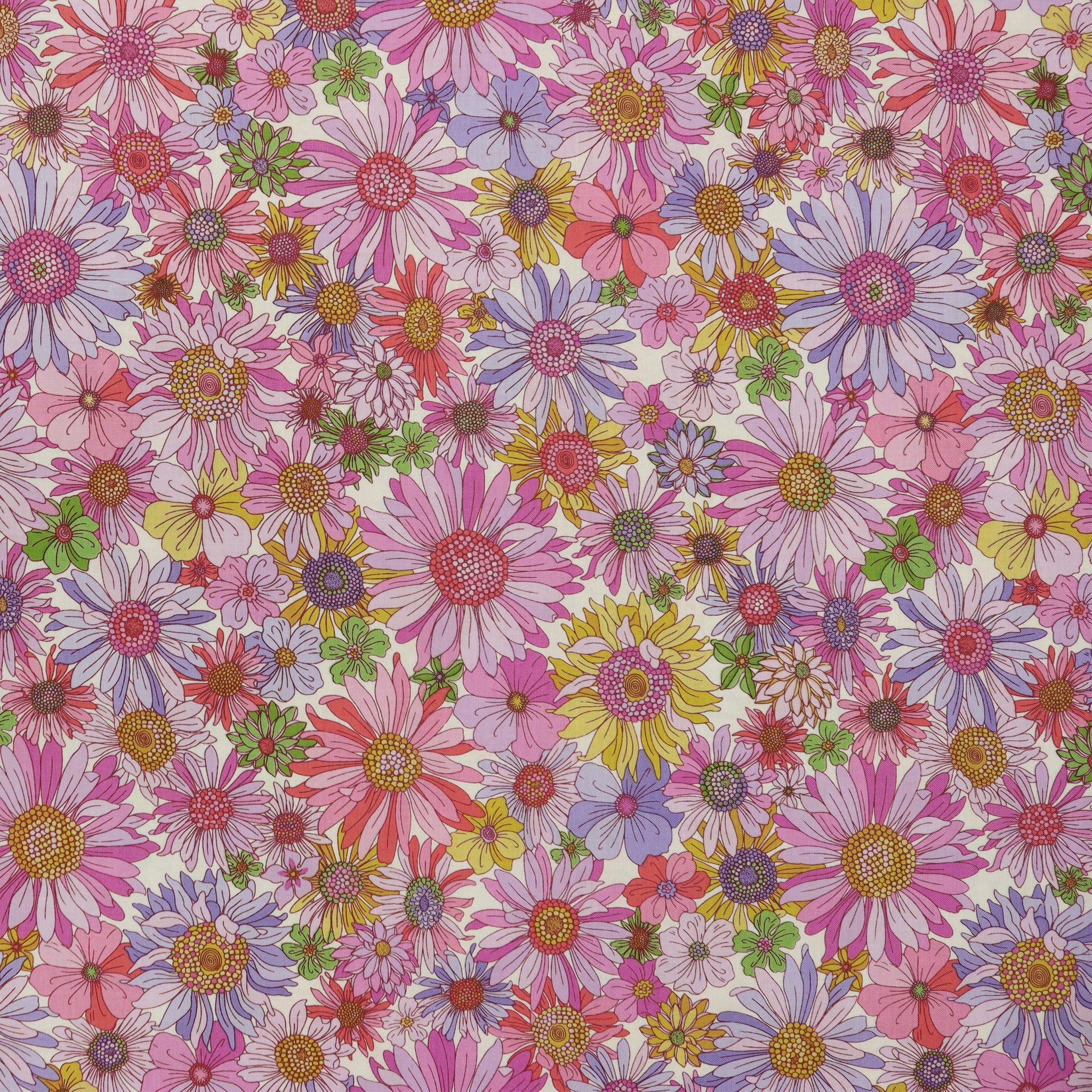 Sleepovers Fabric Collection - Best Friends Rose