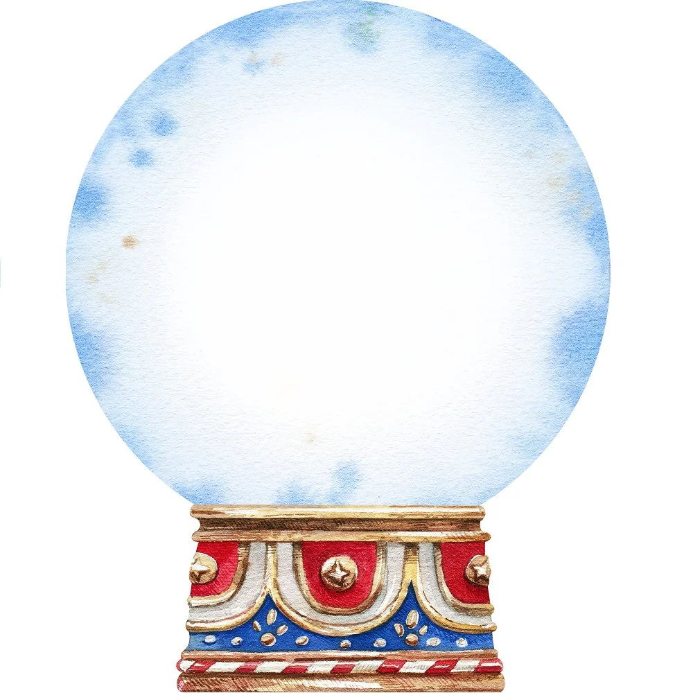 Snowglobe Fabric Panel