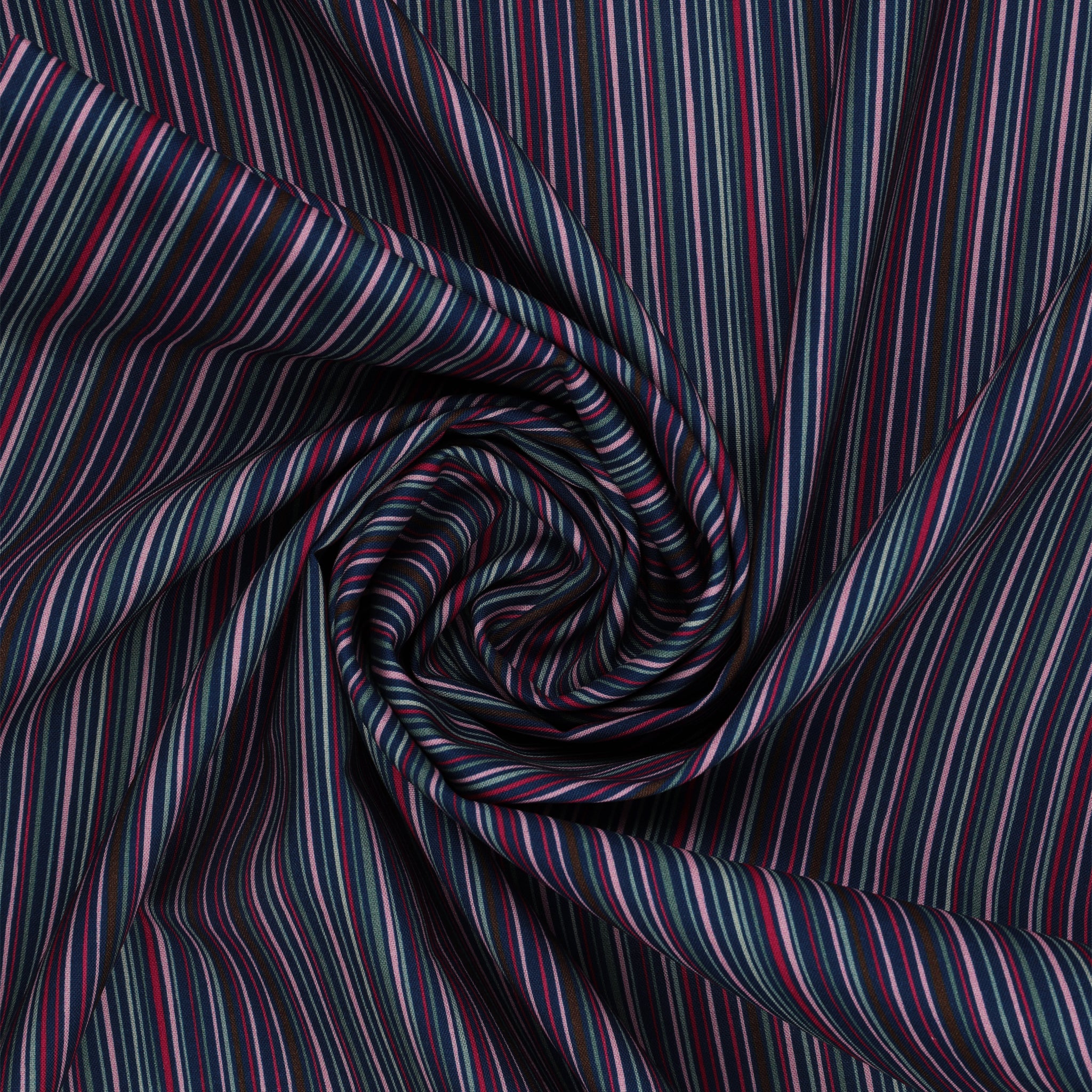 So Charming Fabric Collection - Forest Path Navy - Image 2
