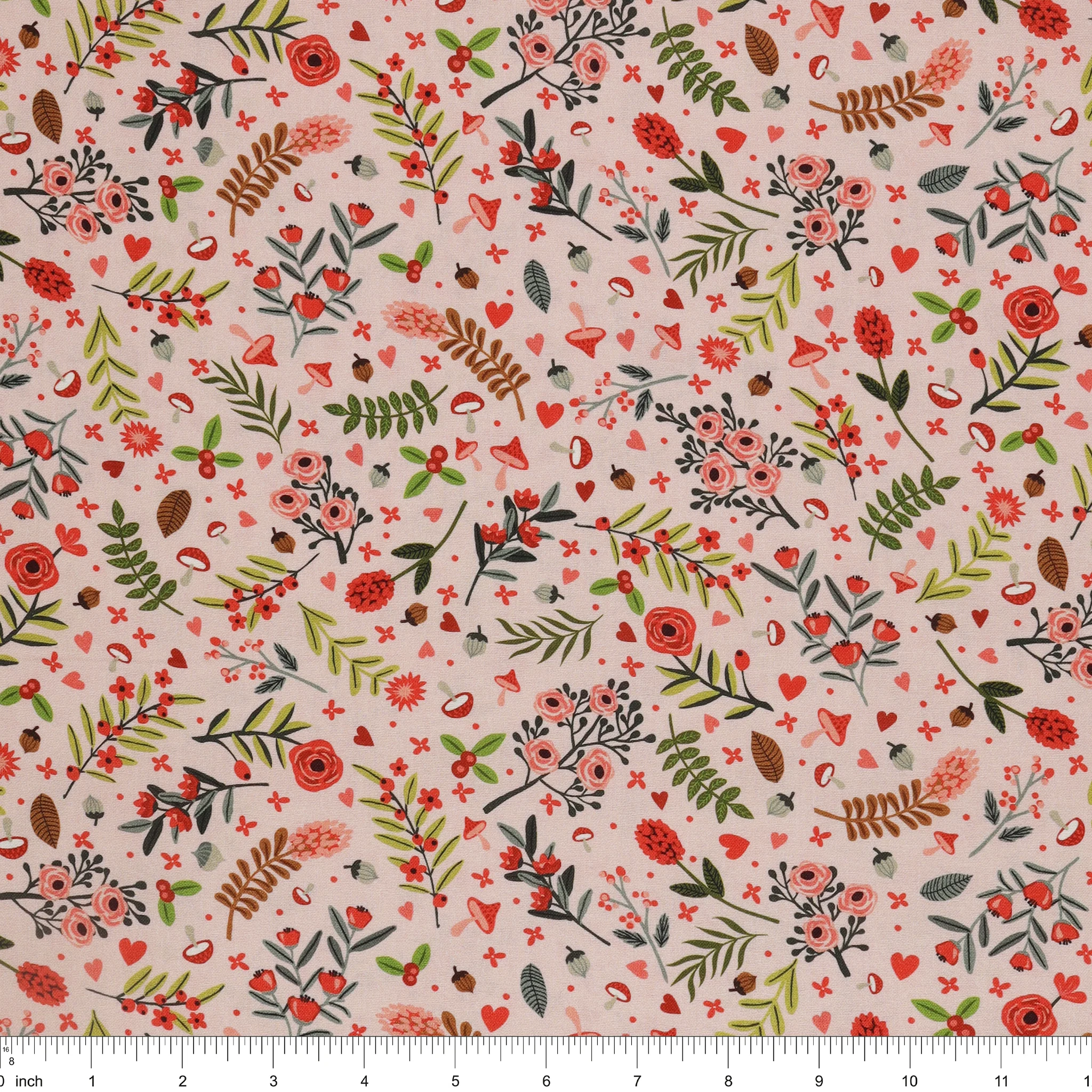 So Charming Fabric Collection - Meadow Picnic Pink - Image 3