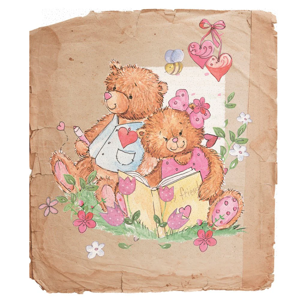 So Lovely Valentines Portrait #10 Fabric Panel