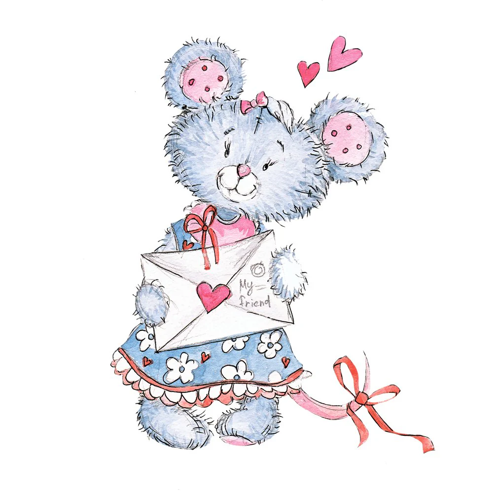 So Lovely Valentines Portrait #12 Fabric Panel