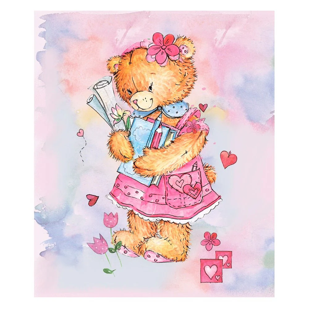 So Lovely Valentines Portrait #4 Fabric Panel